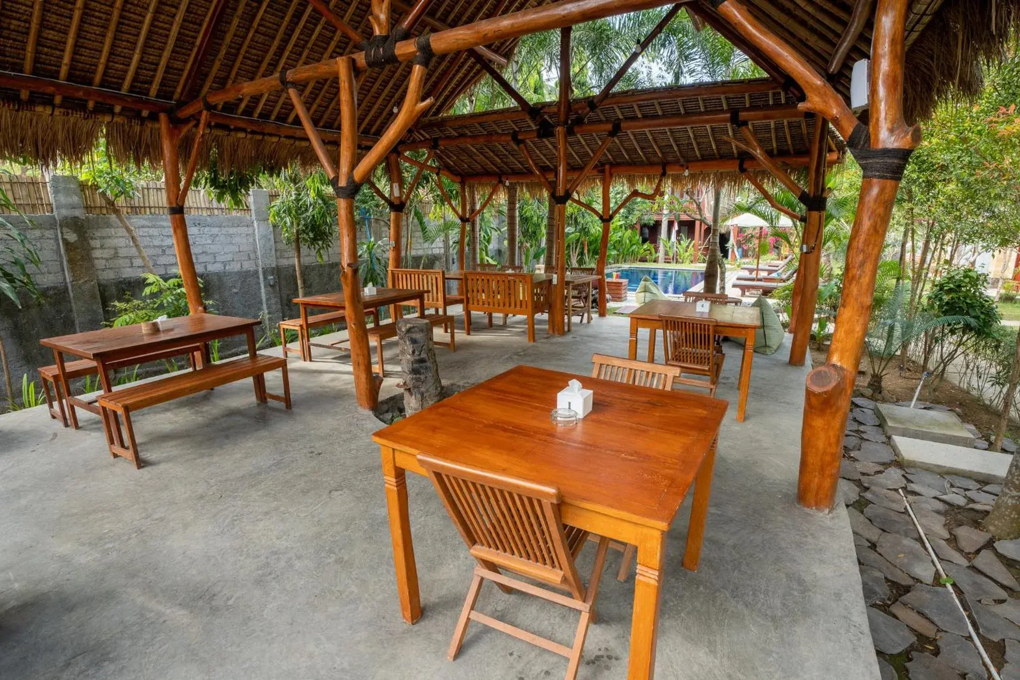 Restaurant/places to eat in RaCottage Mandalika Restaurant/places to eat in RaCottage Mandalika