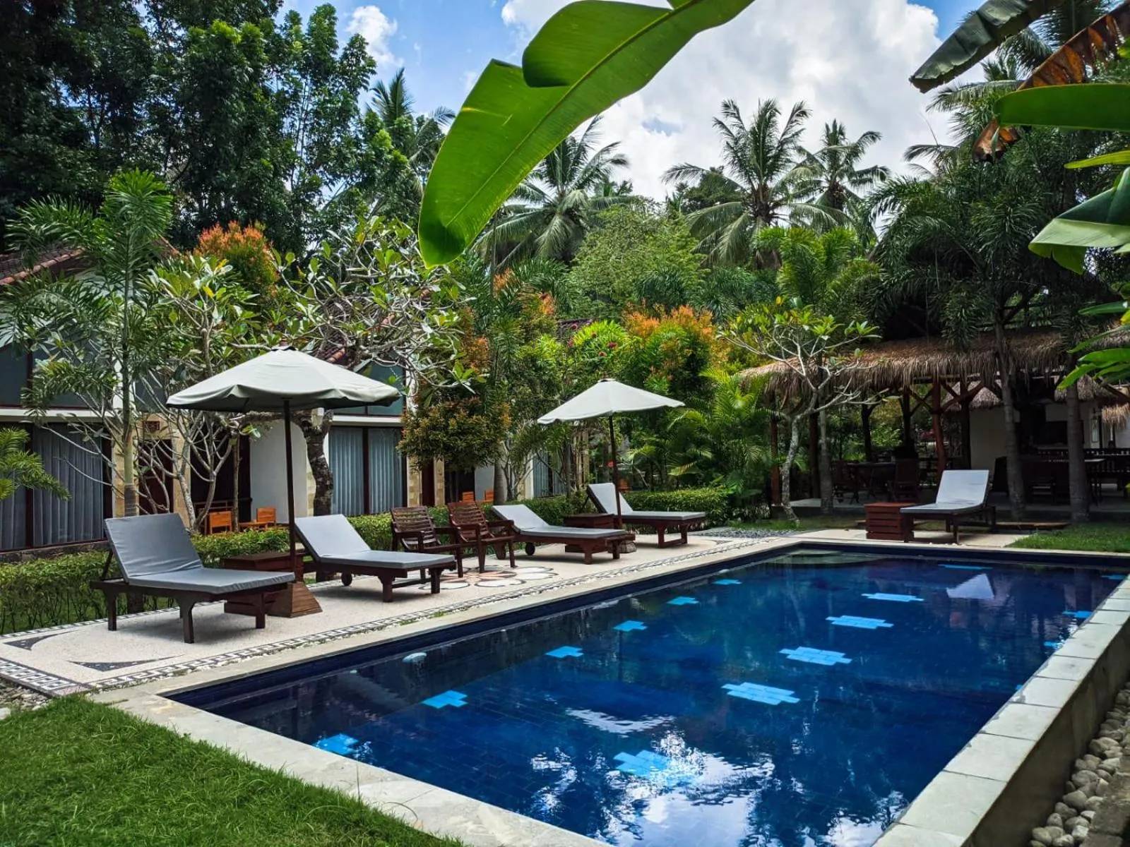 Garden in RaCottage Mandalika