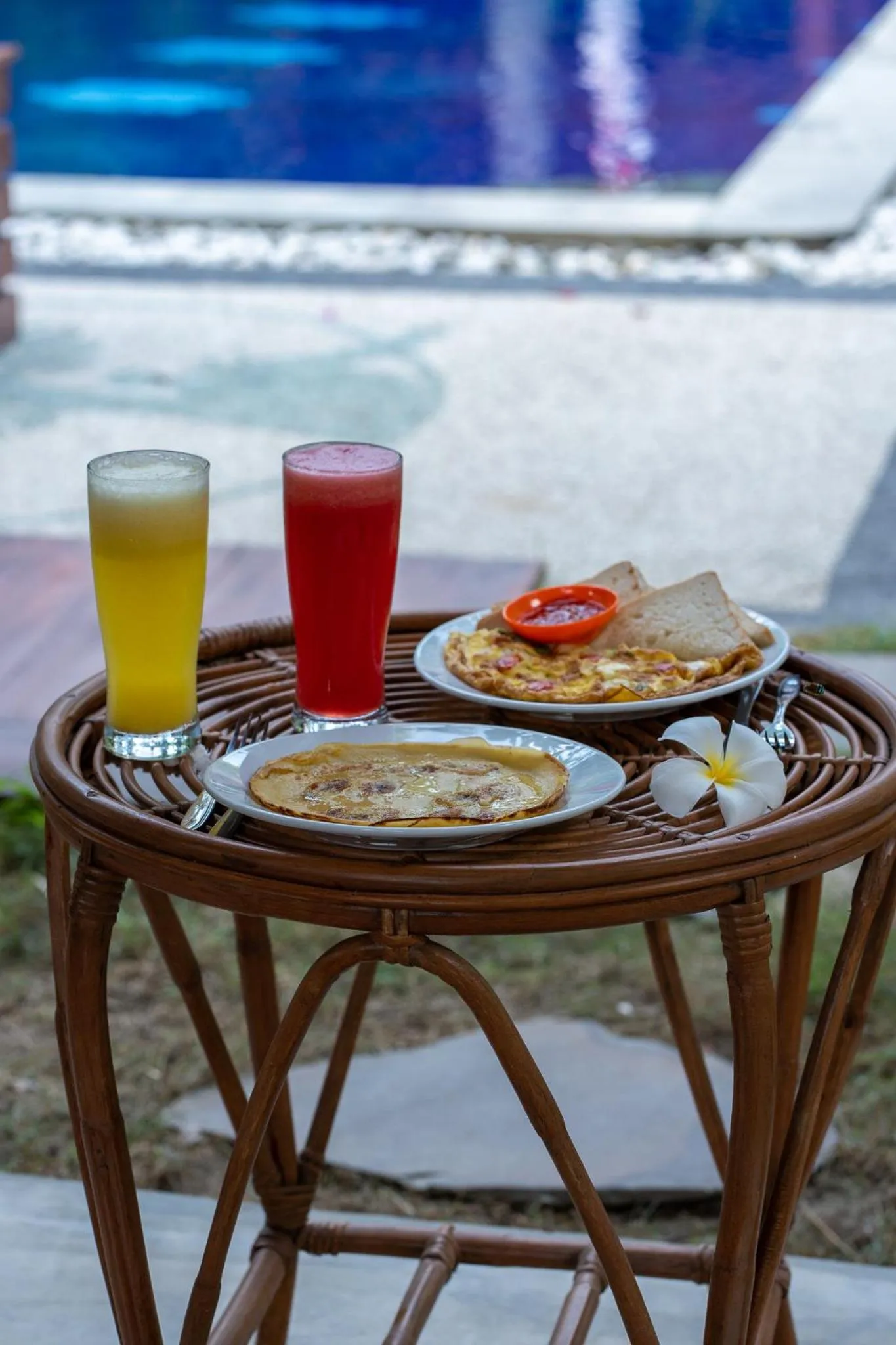 Breakfast in RaCottage Mandalika