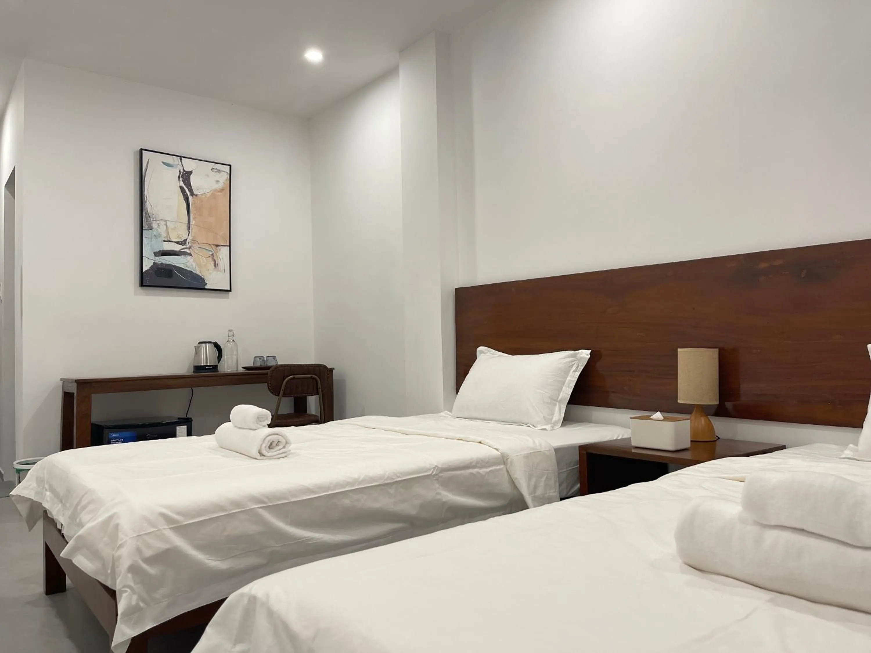 Bed in Oceanism海洋主义潜水度假酒店