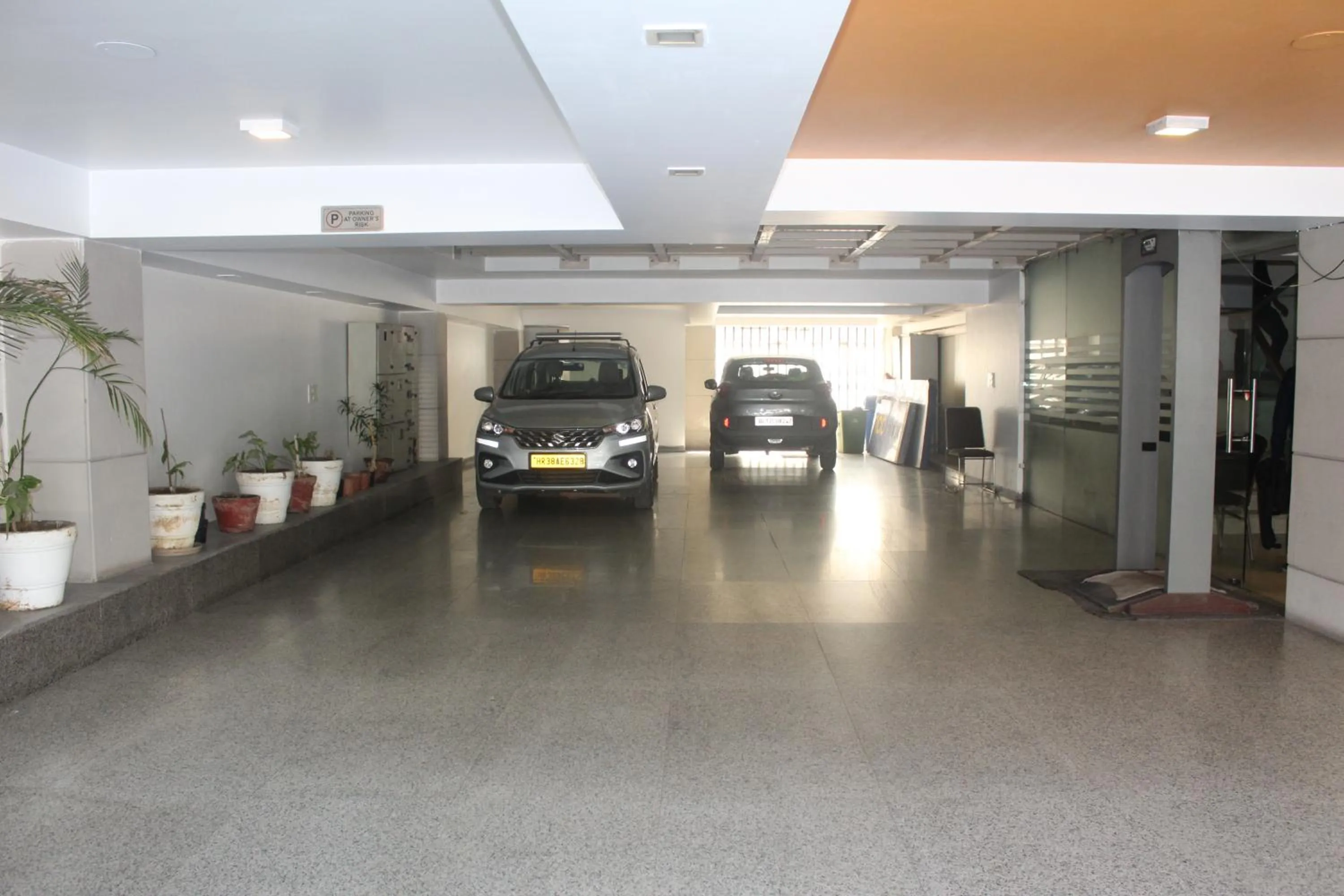 Parking in THE J K Hotel C R Park