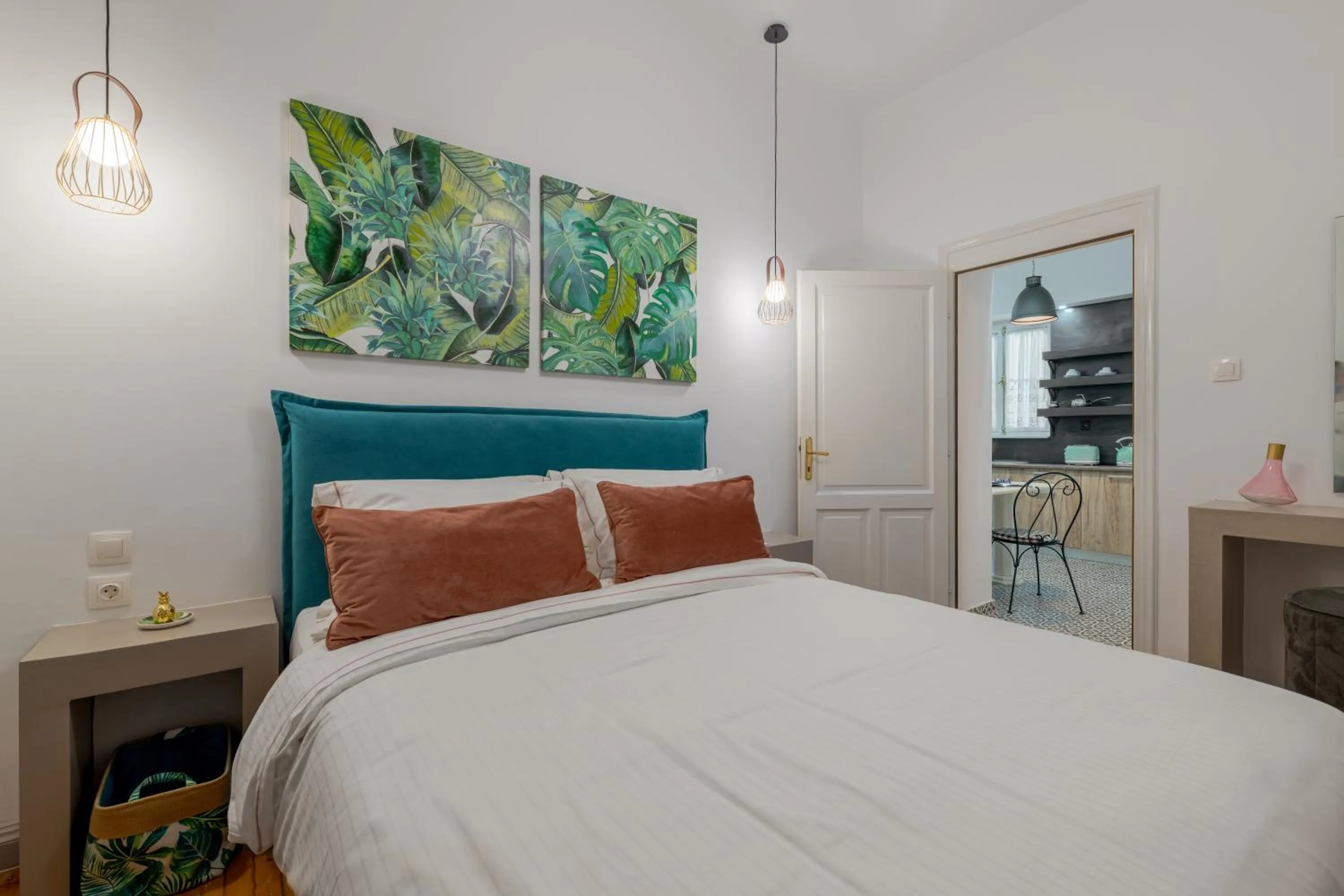 Bed in 2 Mazi Suites