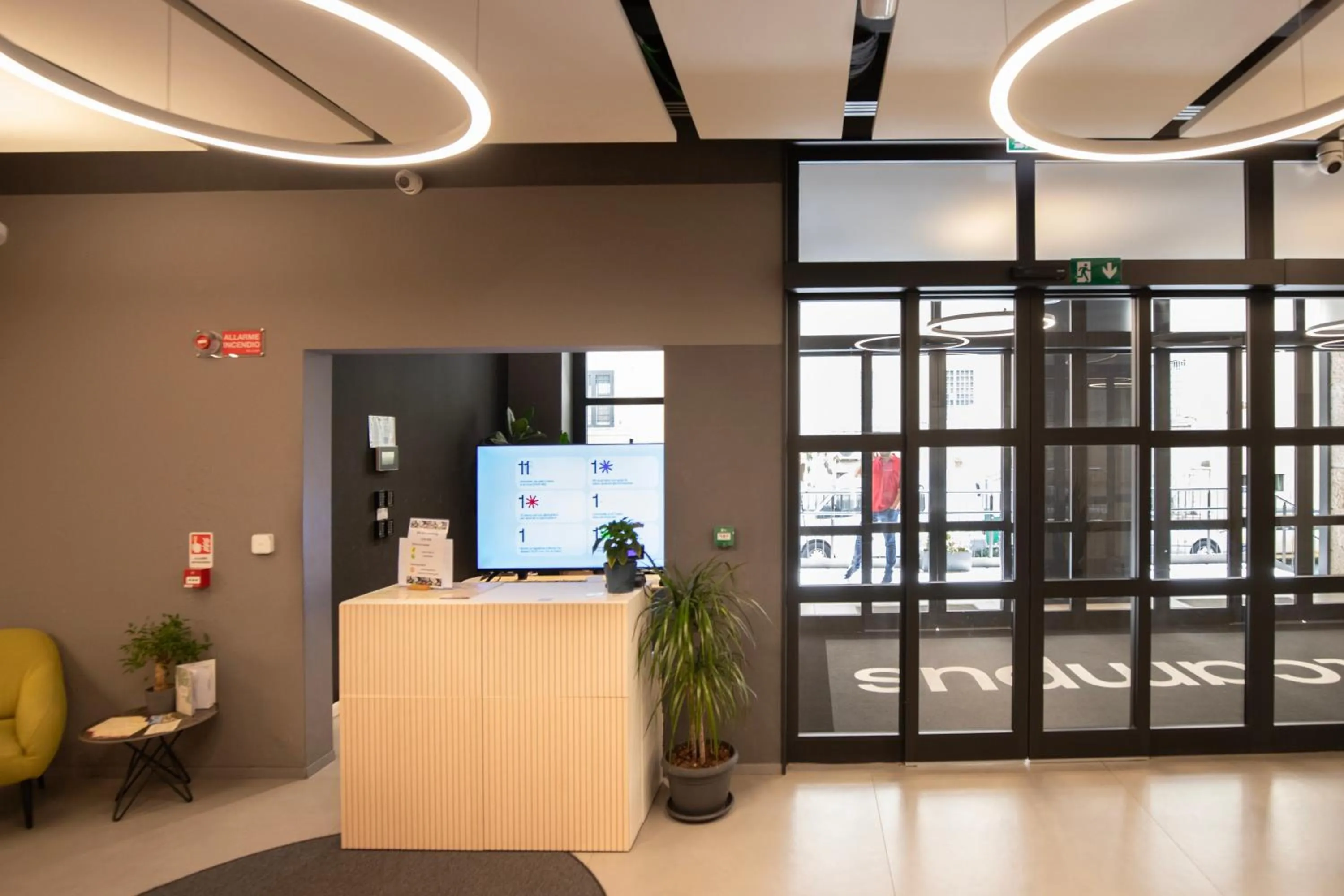 Lobby or reception in Dotcampus Roma City Center