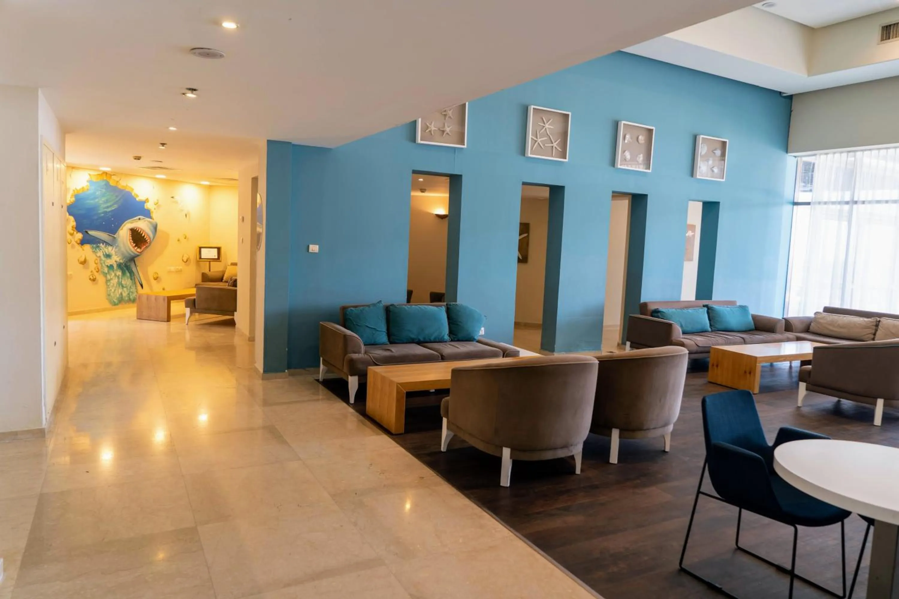 Lobby or reception in Tamara Ashkelon Hotel