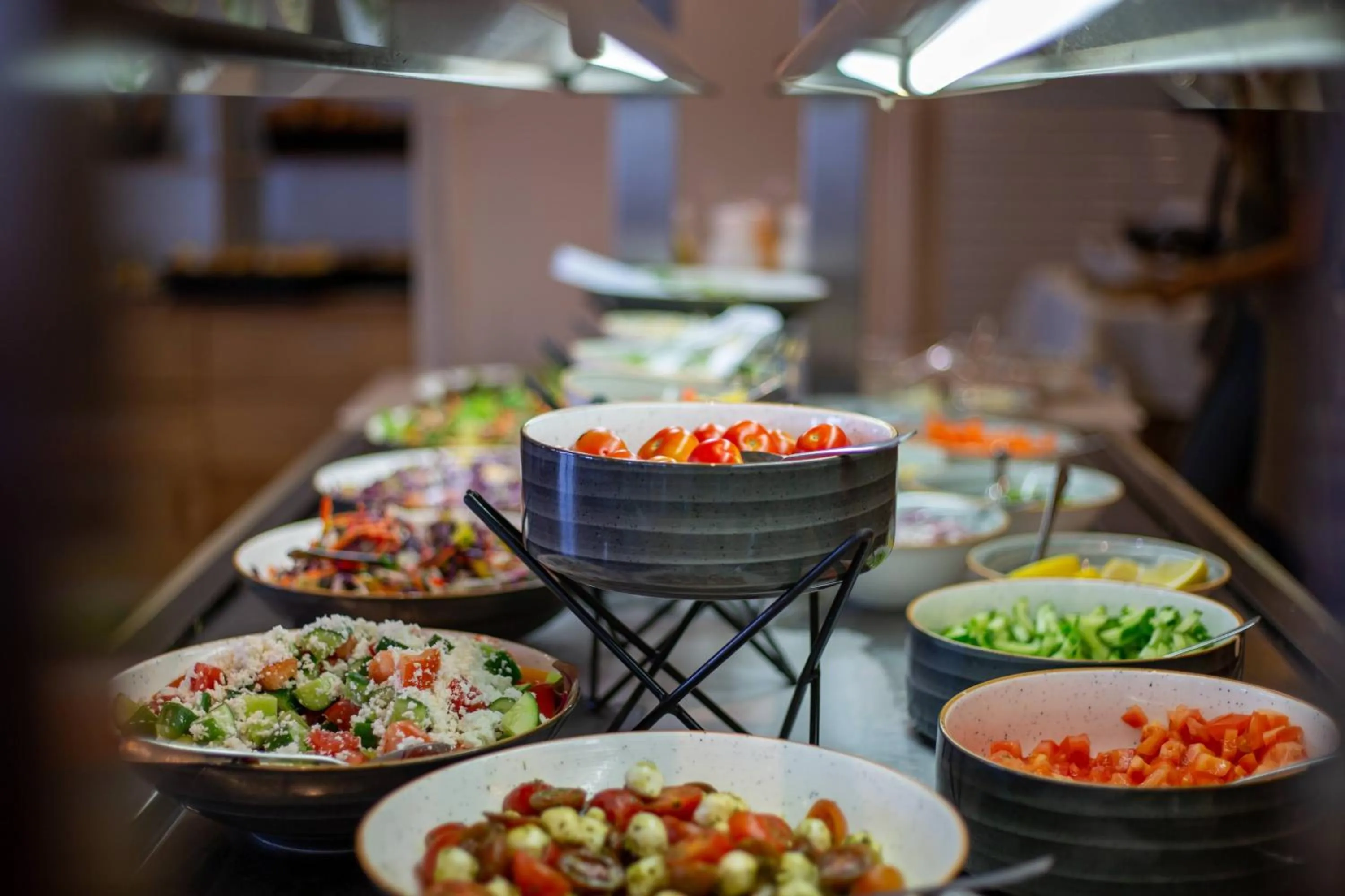 Buffet breakfast in Tamara Ashkelon Hotel