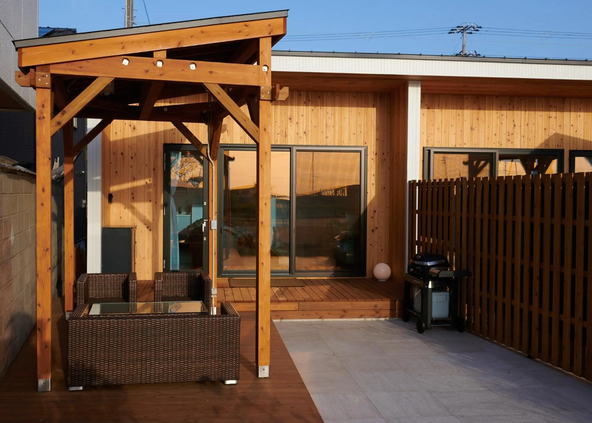 Patio in Rush Awaji - Seaside Holiday Home - Self Check-In Only