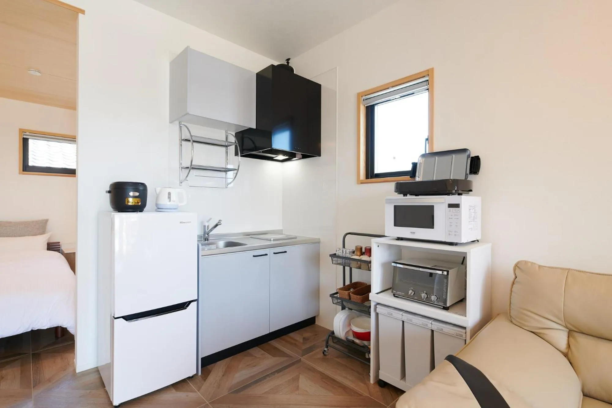 Kitchen or kitchenette in Rush Awaji - Seaside Holiday Home - Self Check-In Only