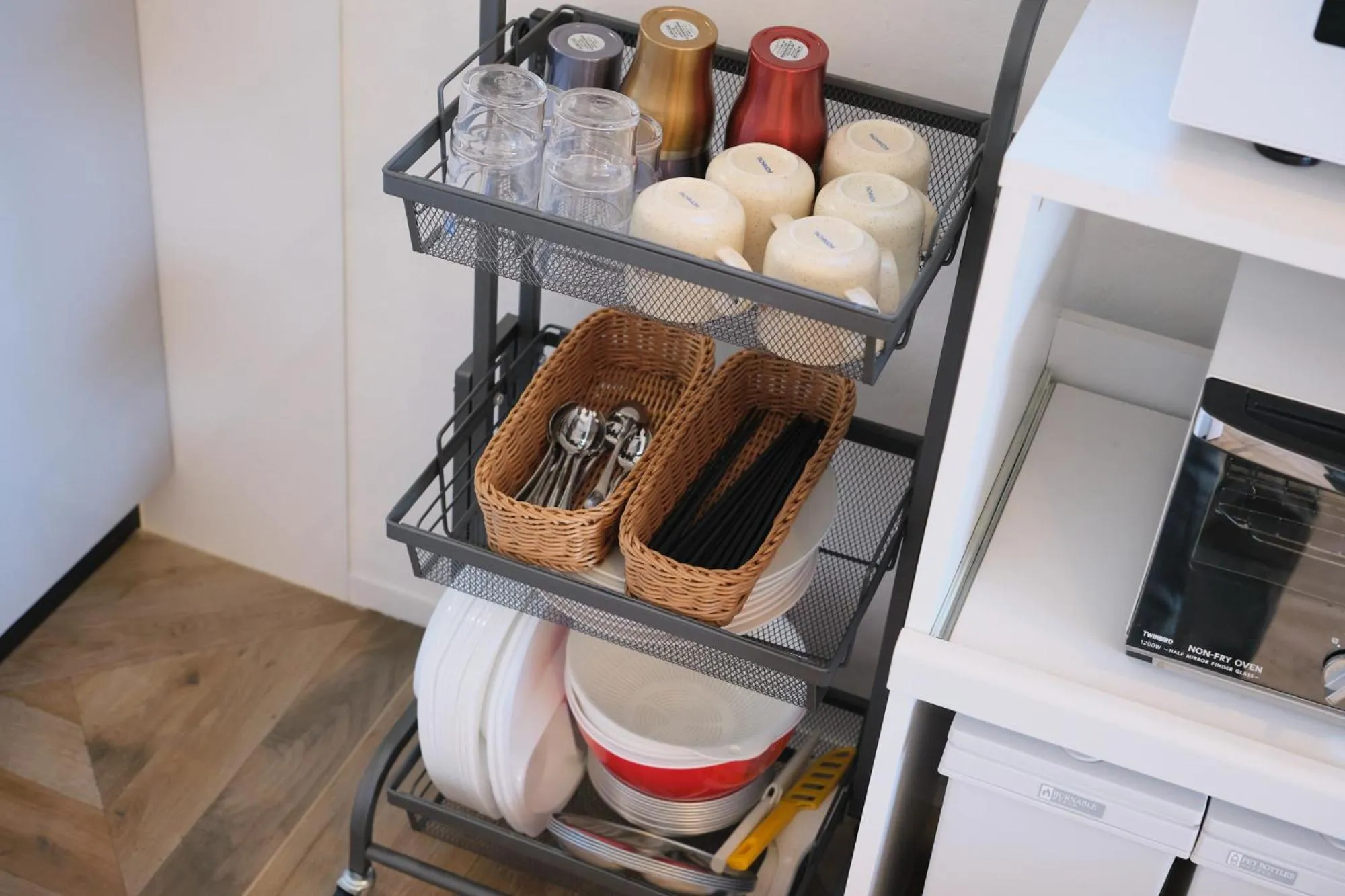 Kitchen or kitchenette in Rush Awaji - Seaside Holiday Home - Self Check-In Only