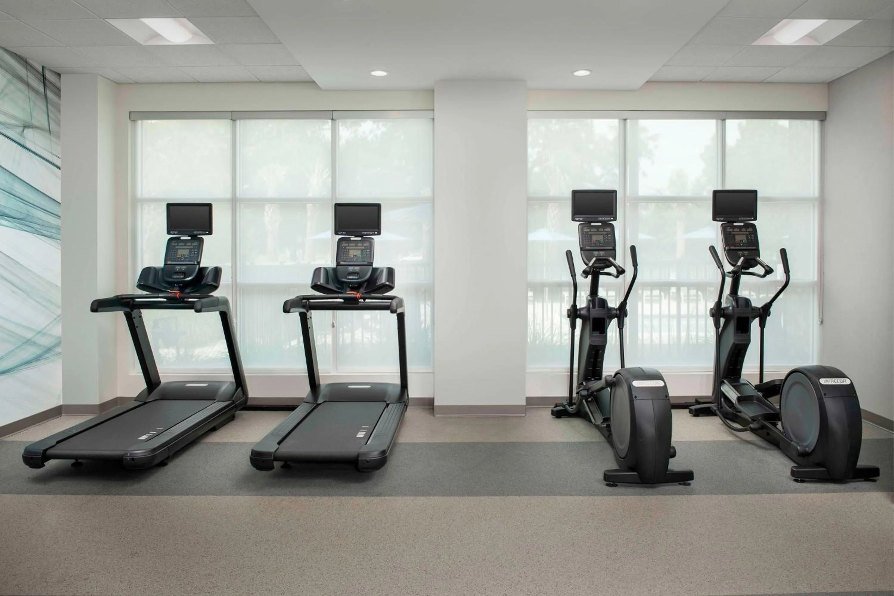 Fitness centre/facilities in Hilton Garden Inn Pensacola Downtown