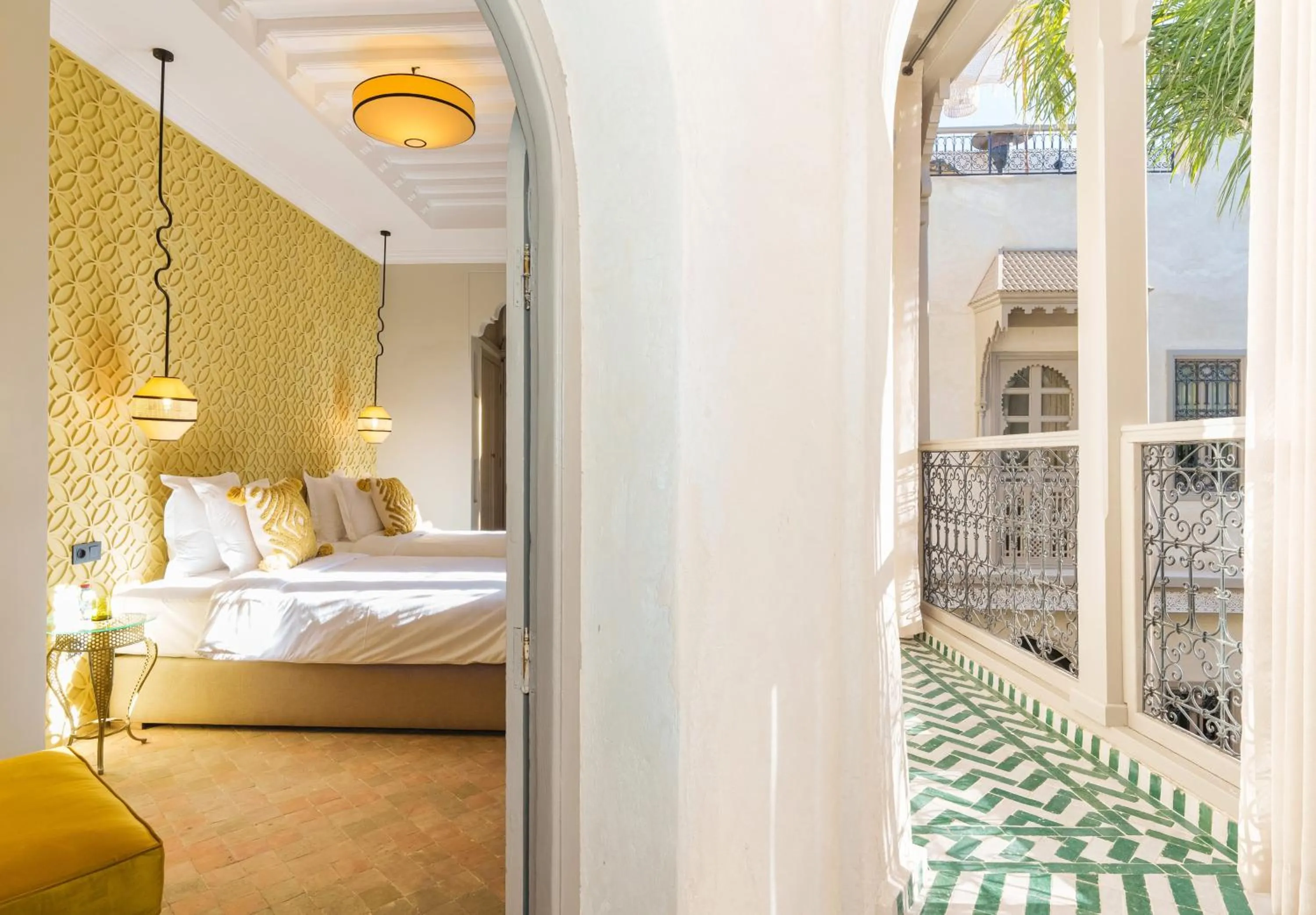 Photo of the whole room, Bed in Riad XO