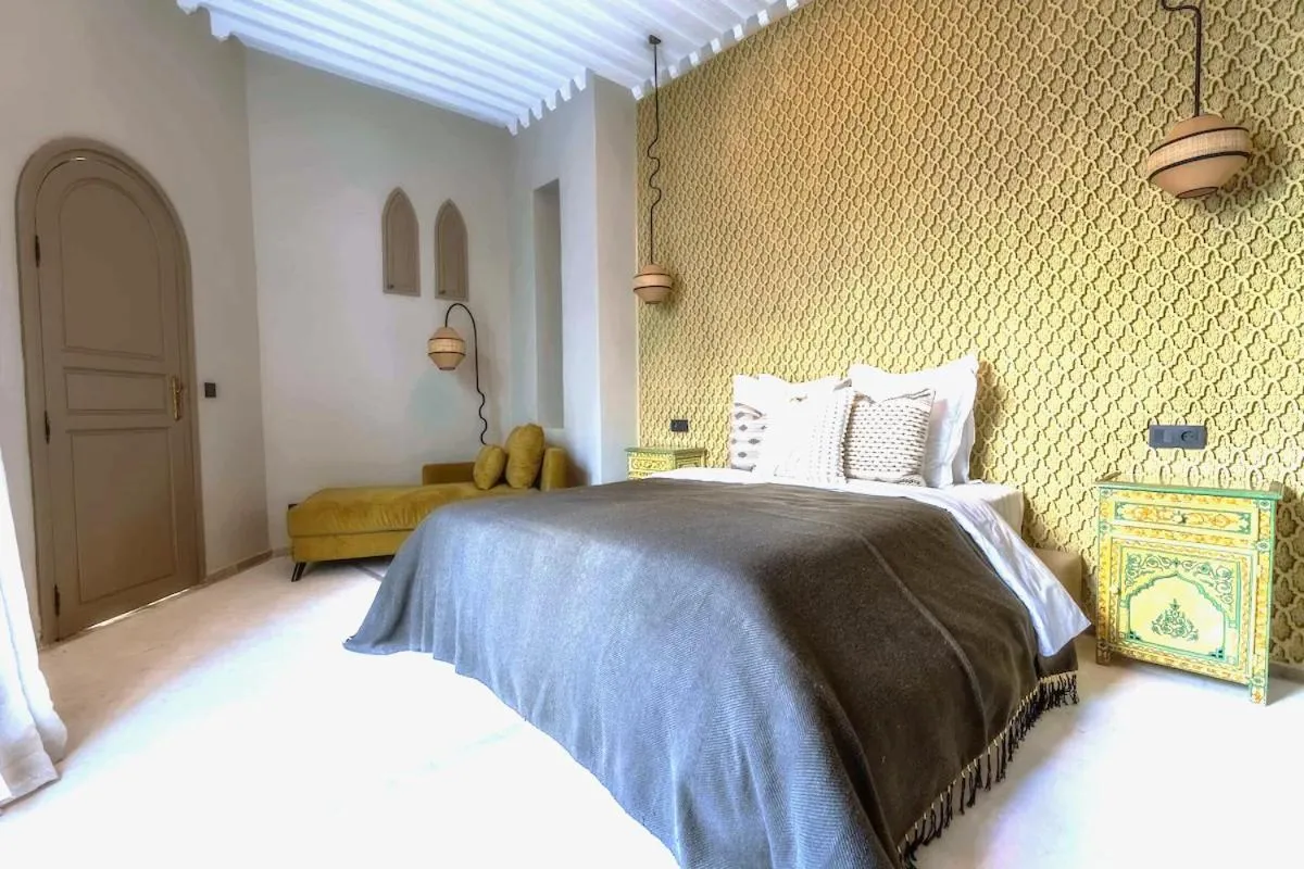 Bed in Riad XO