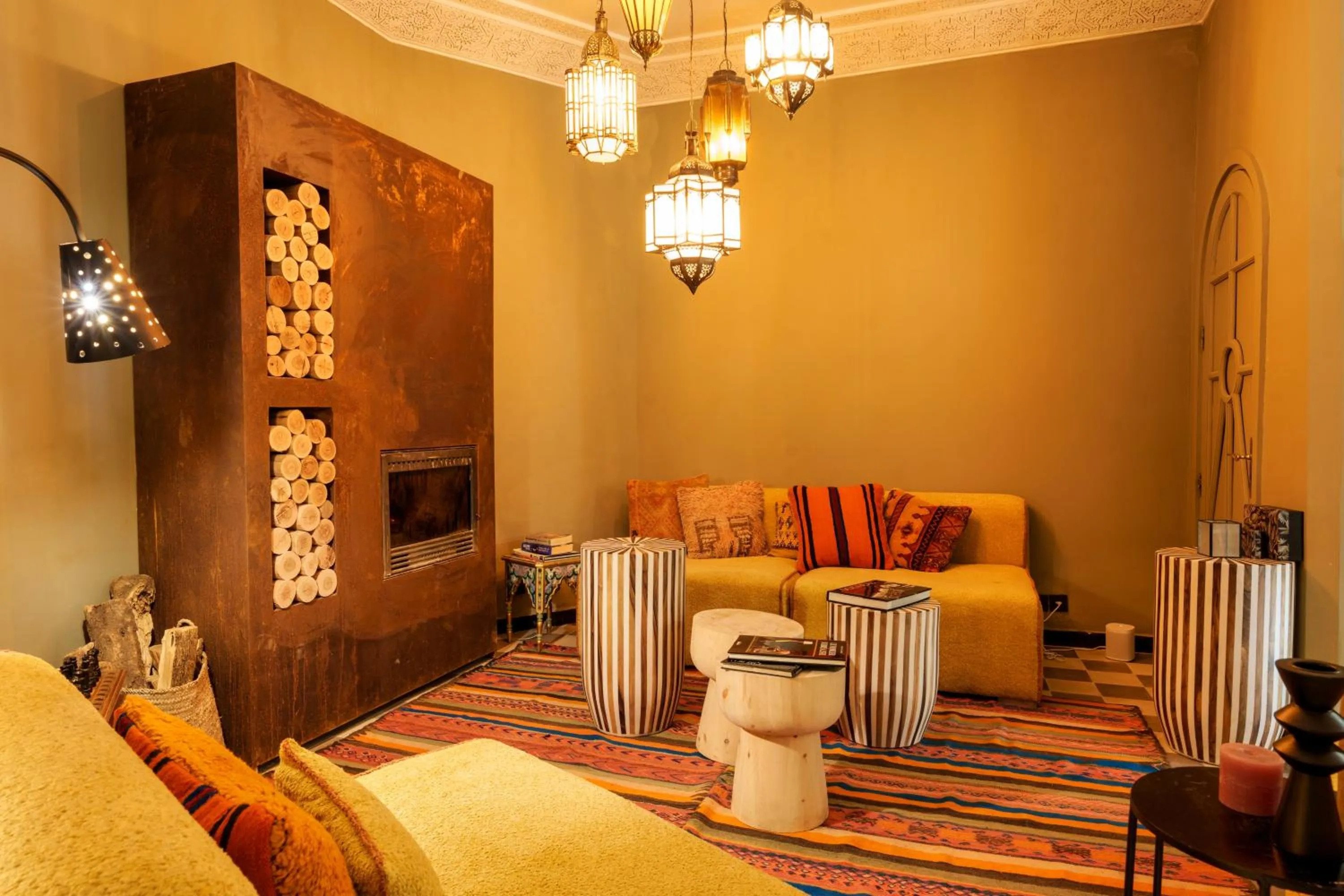Living room in Riad XO