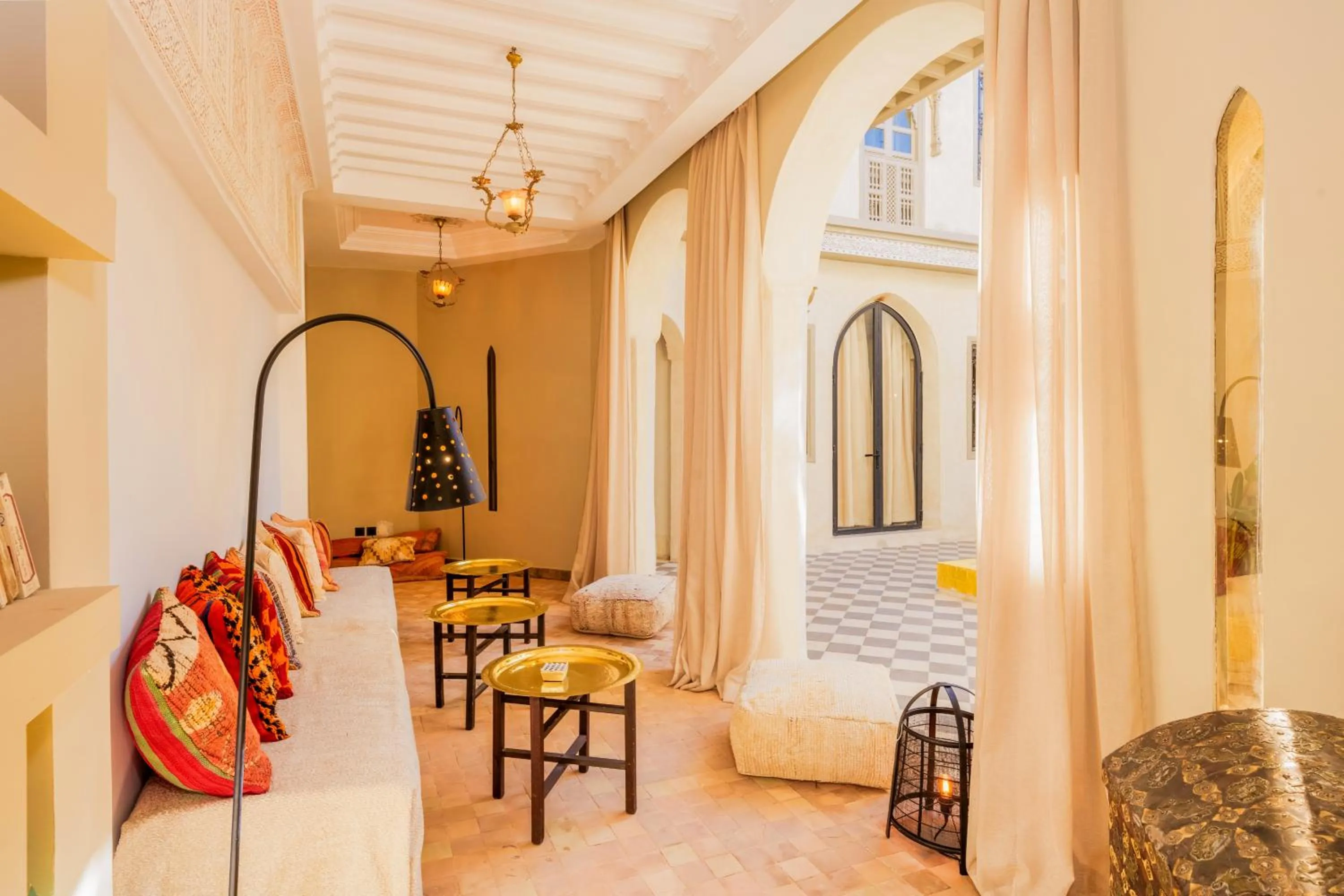 Living room in Riad XO