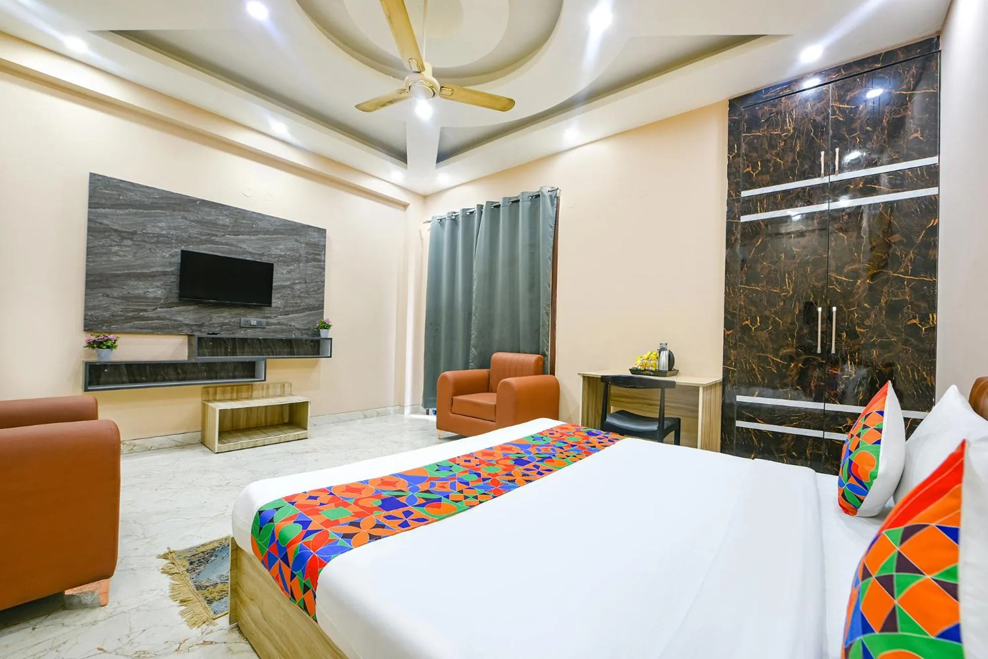 Bed in FabHotel Vibe