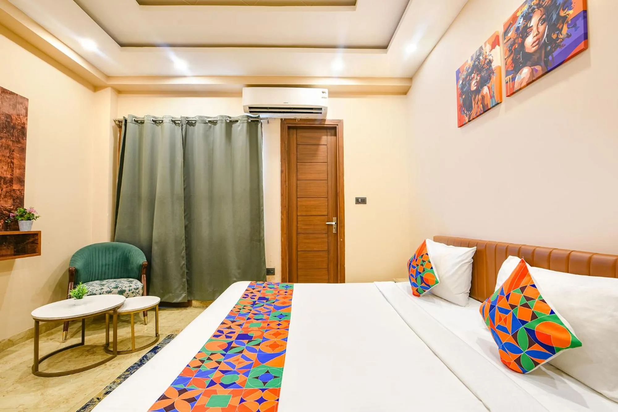 Bed in FabHotel Vibe