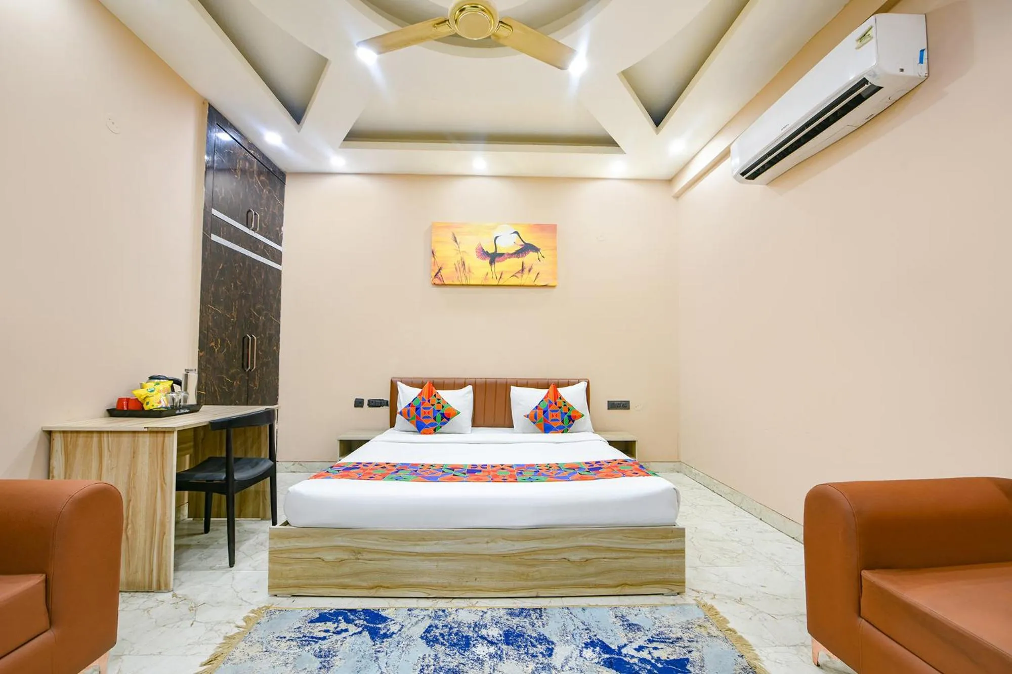 Bed in FabHotel Vibe