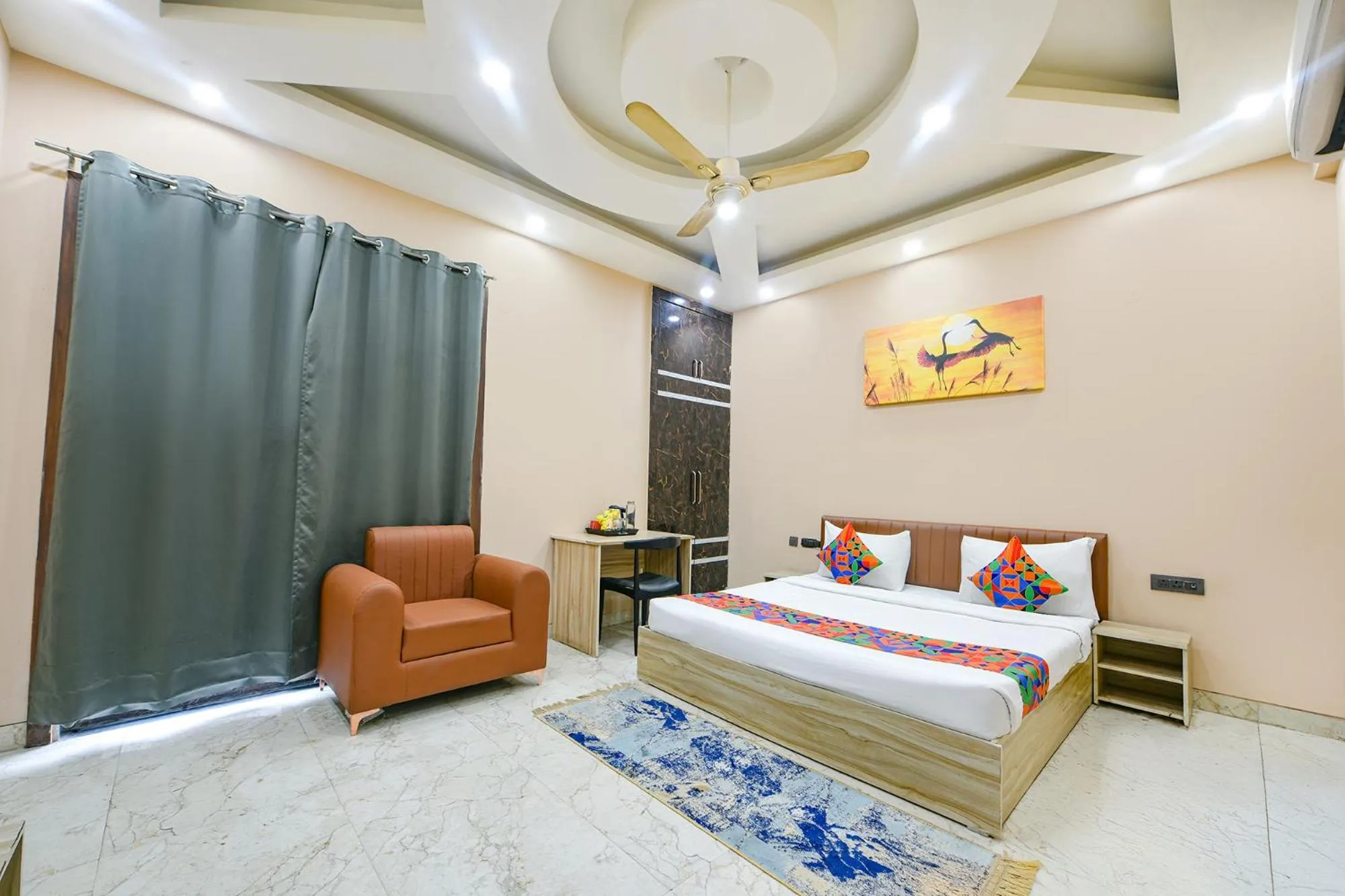 Bed in FabHotel Vibe