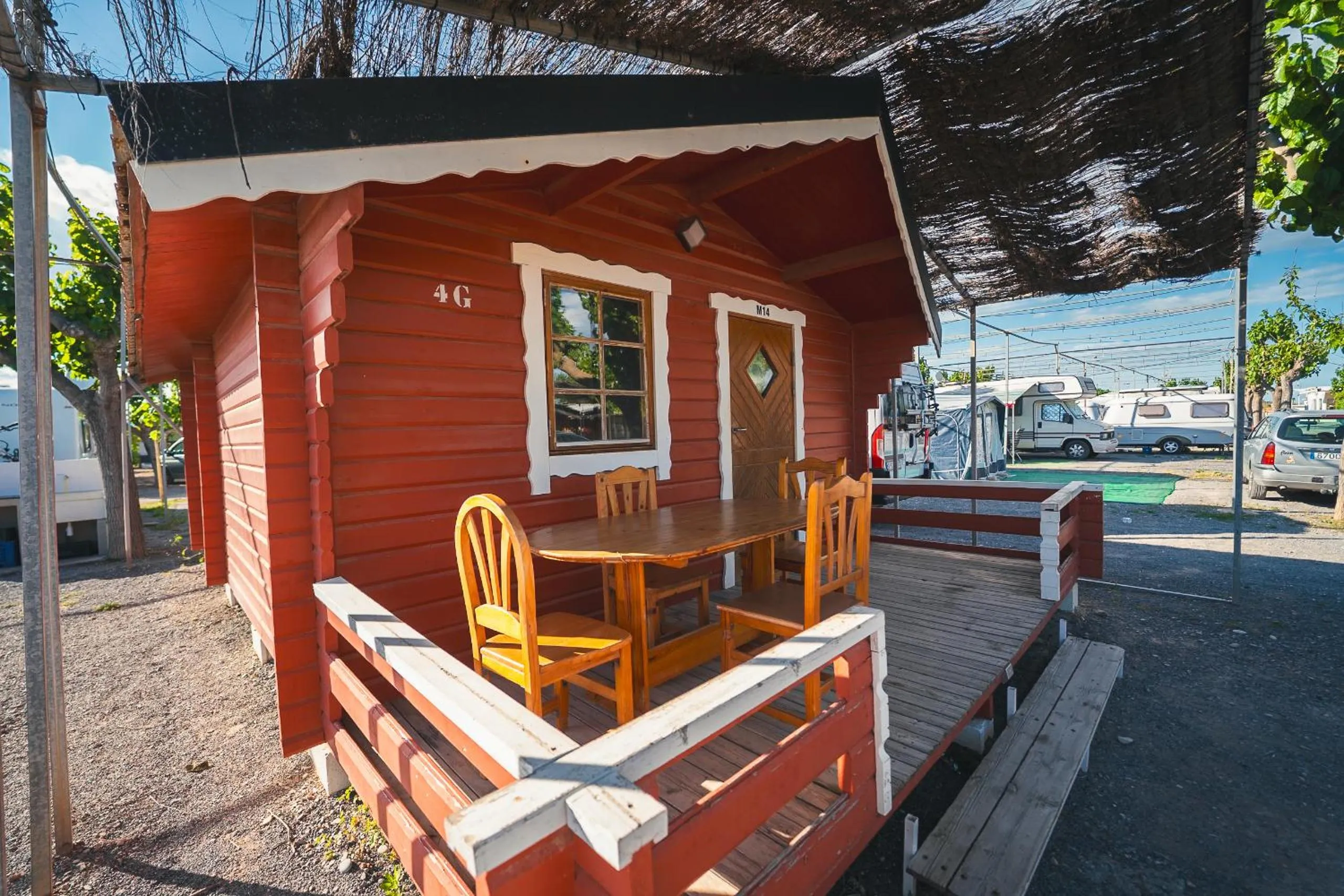 Patio in HolaCamp Chilches