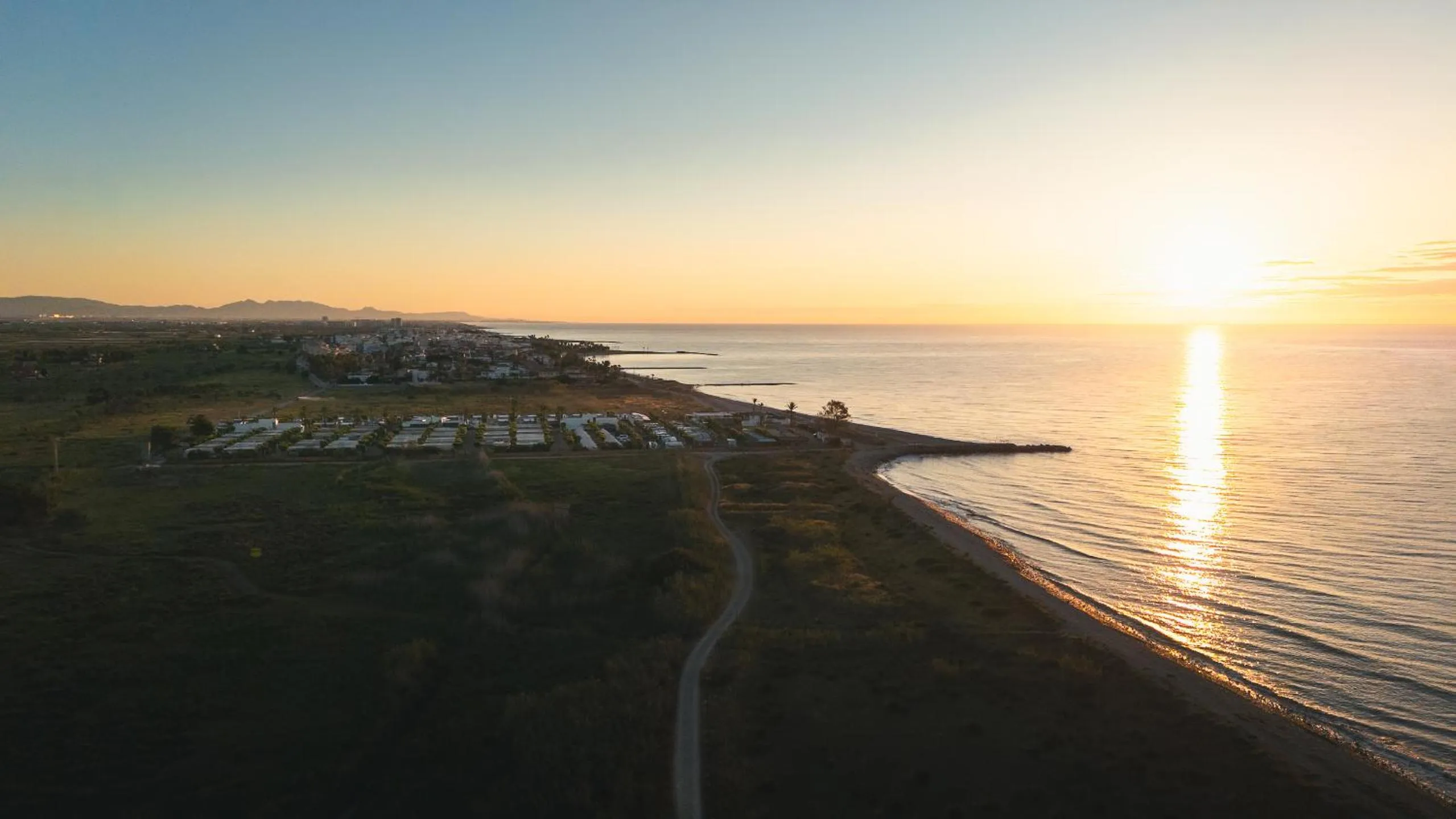 Bird's eye view in HolaCamp Chilches