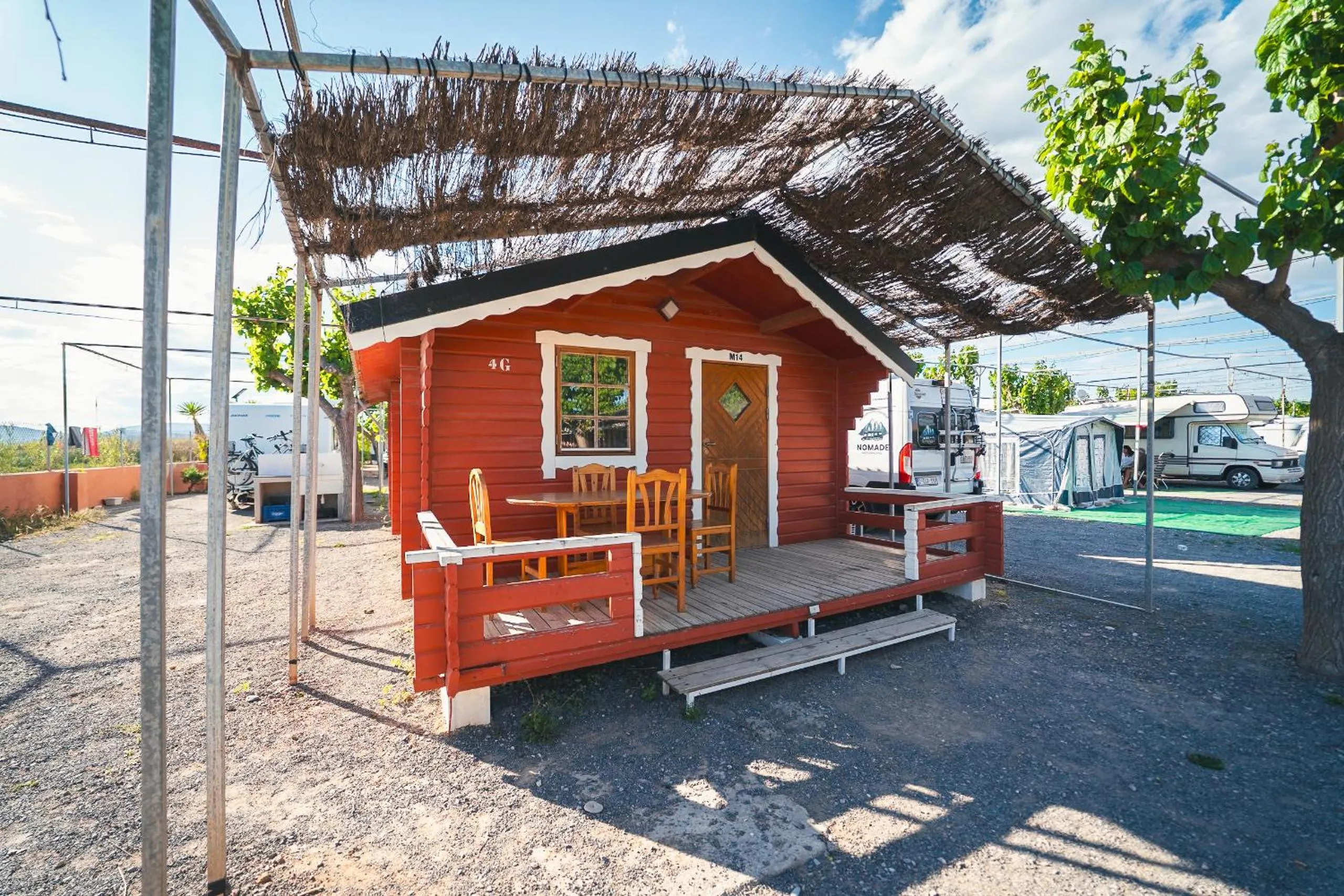 Patio in HolaCamp Chilches