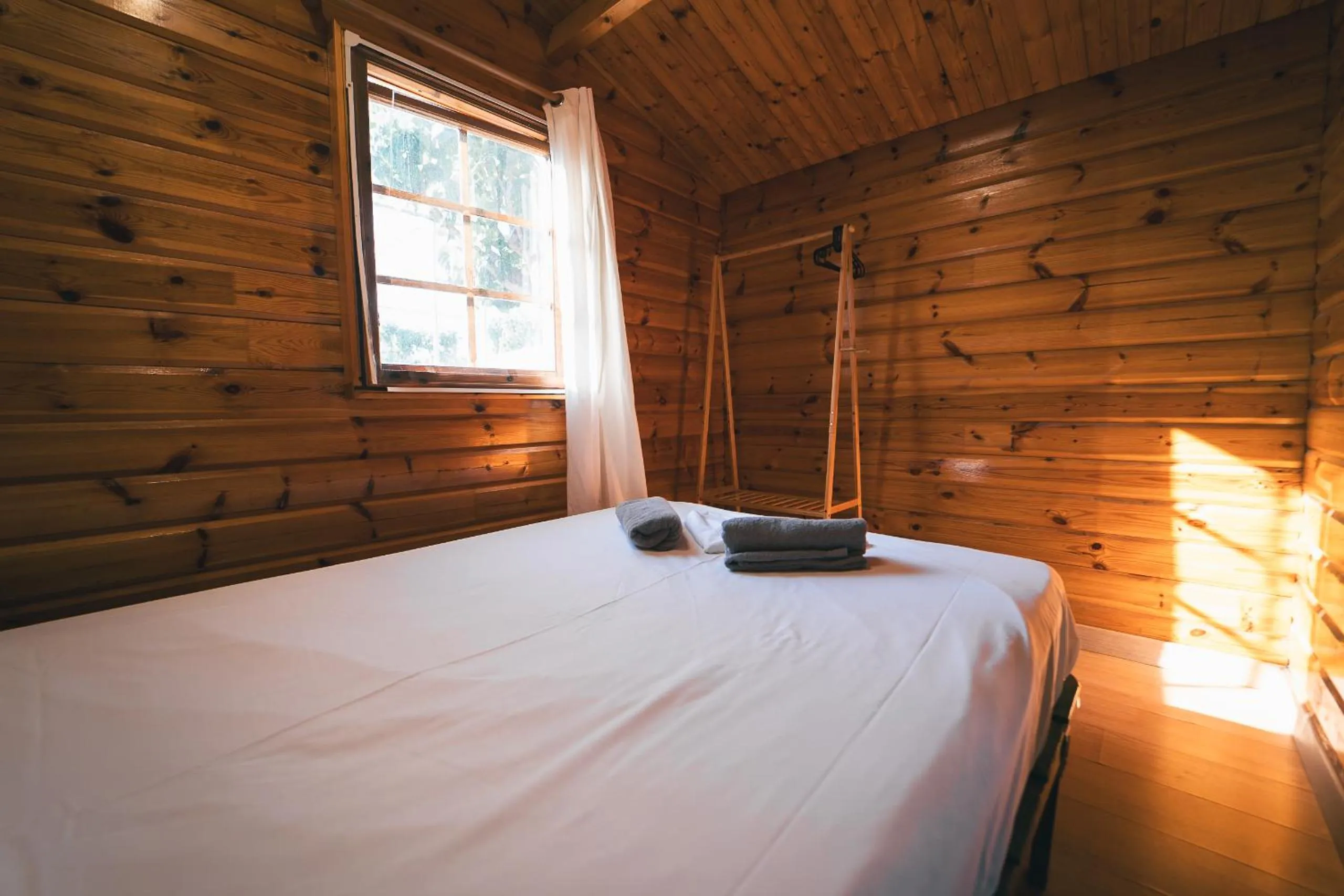 Bed in HolaCamp Chilches