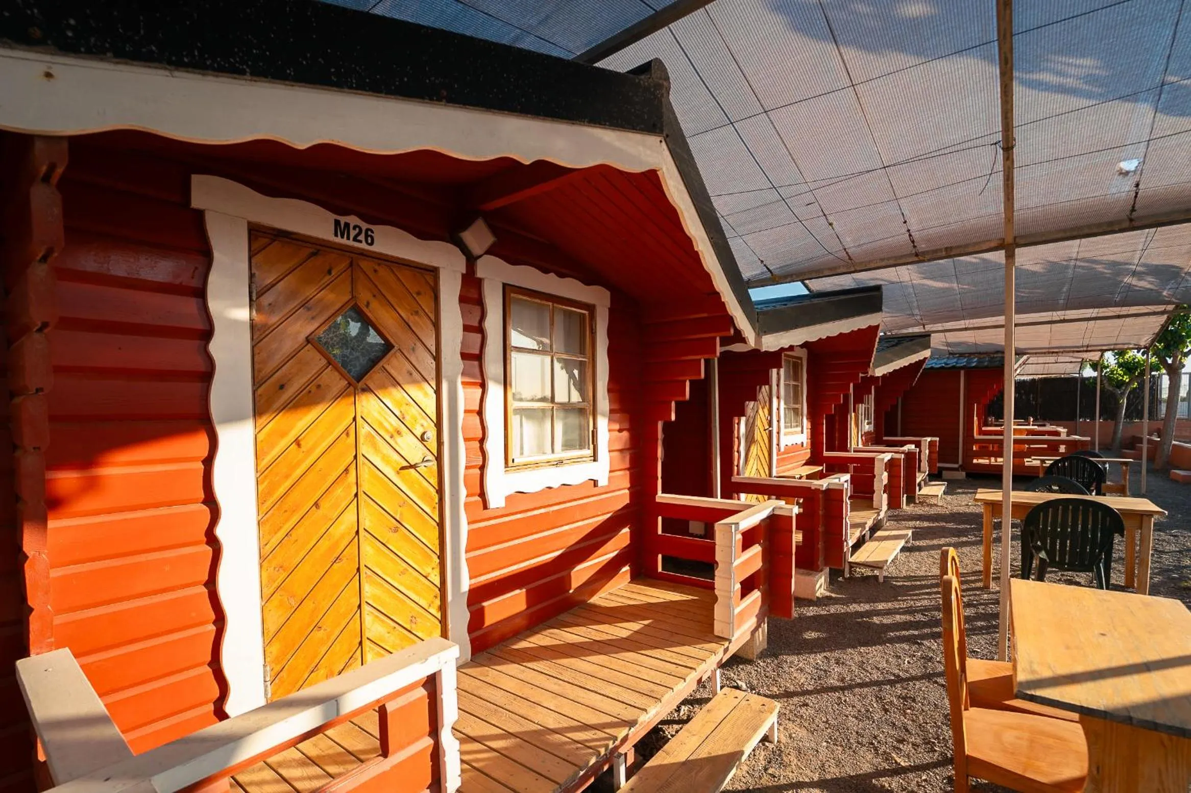 Patio in HolaCamp Chilches