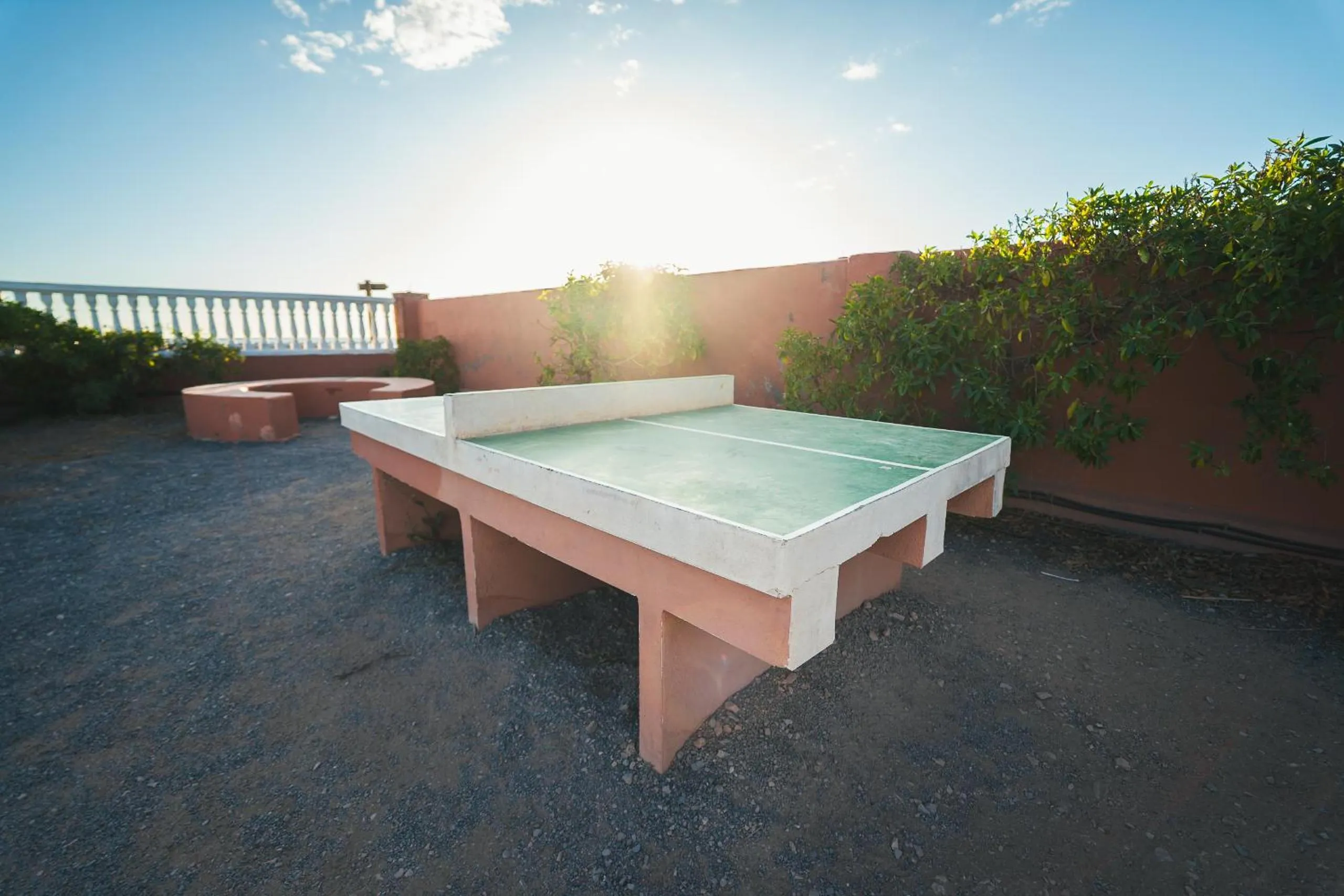 Table tennis in HolaCamp Chilches