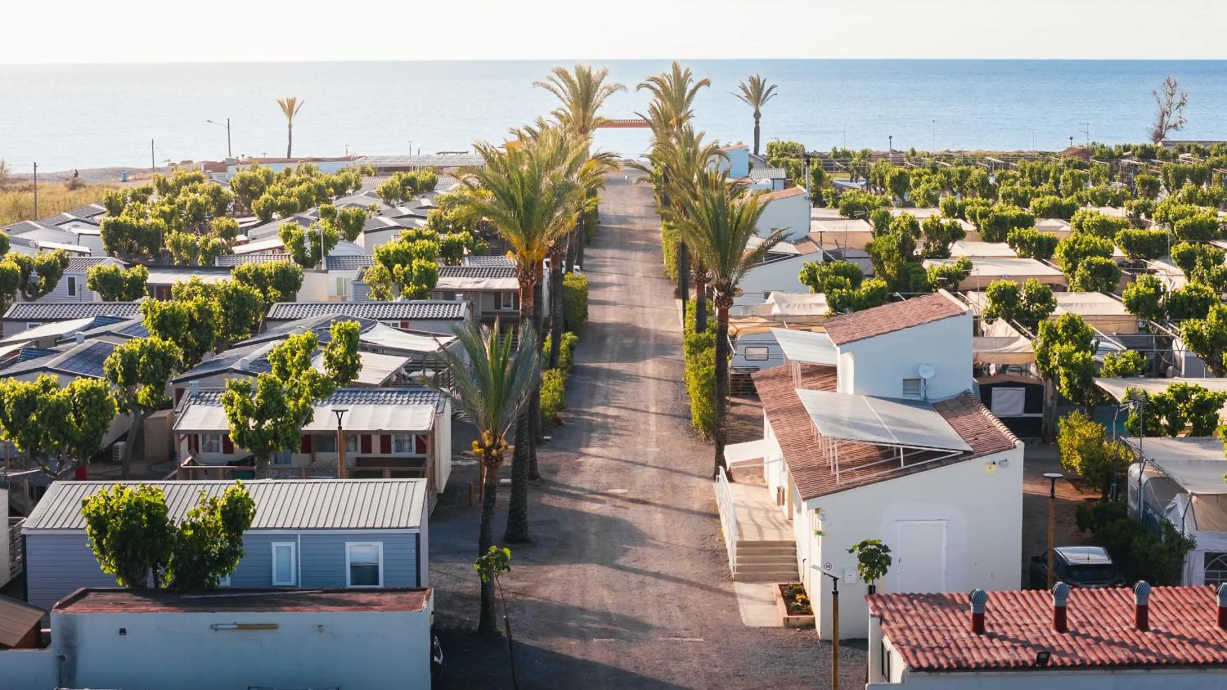 Bird's eye view in HolaCamp Chilches