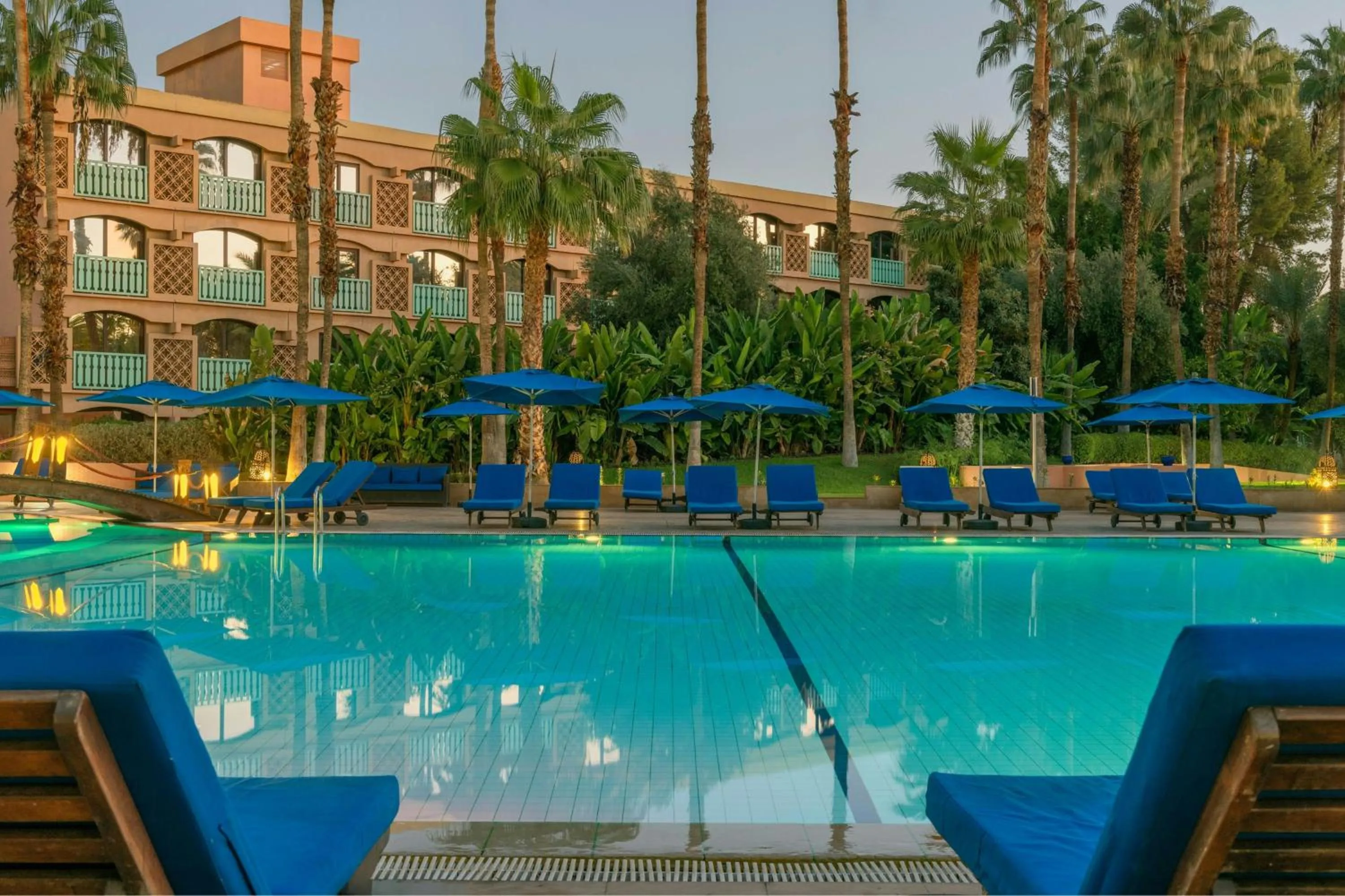 Swimming pool in Le Meridien N'fis