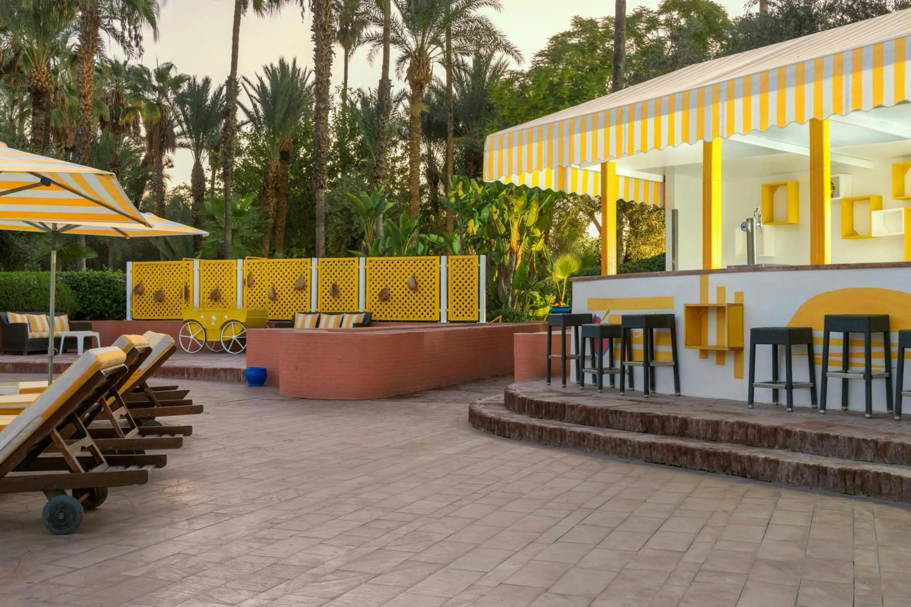 Swimming pool in Le Meridien N'fis