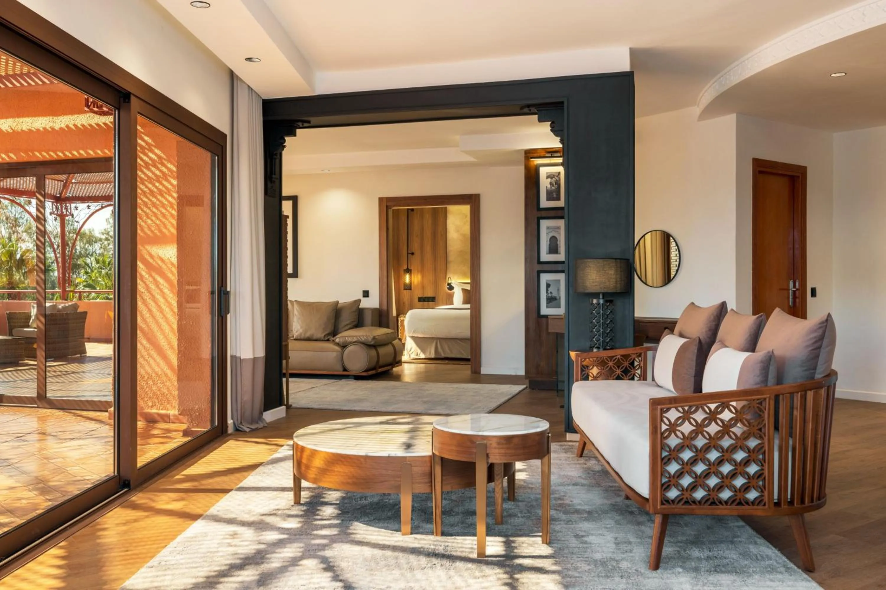 Living room in Le Meridien N'fis