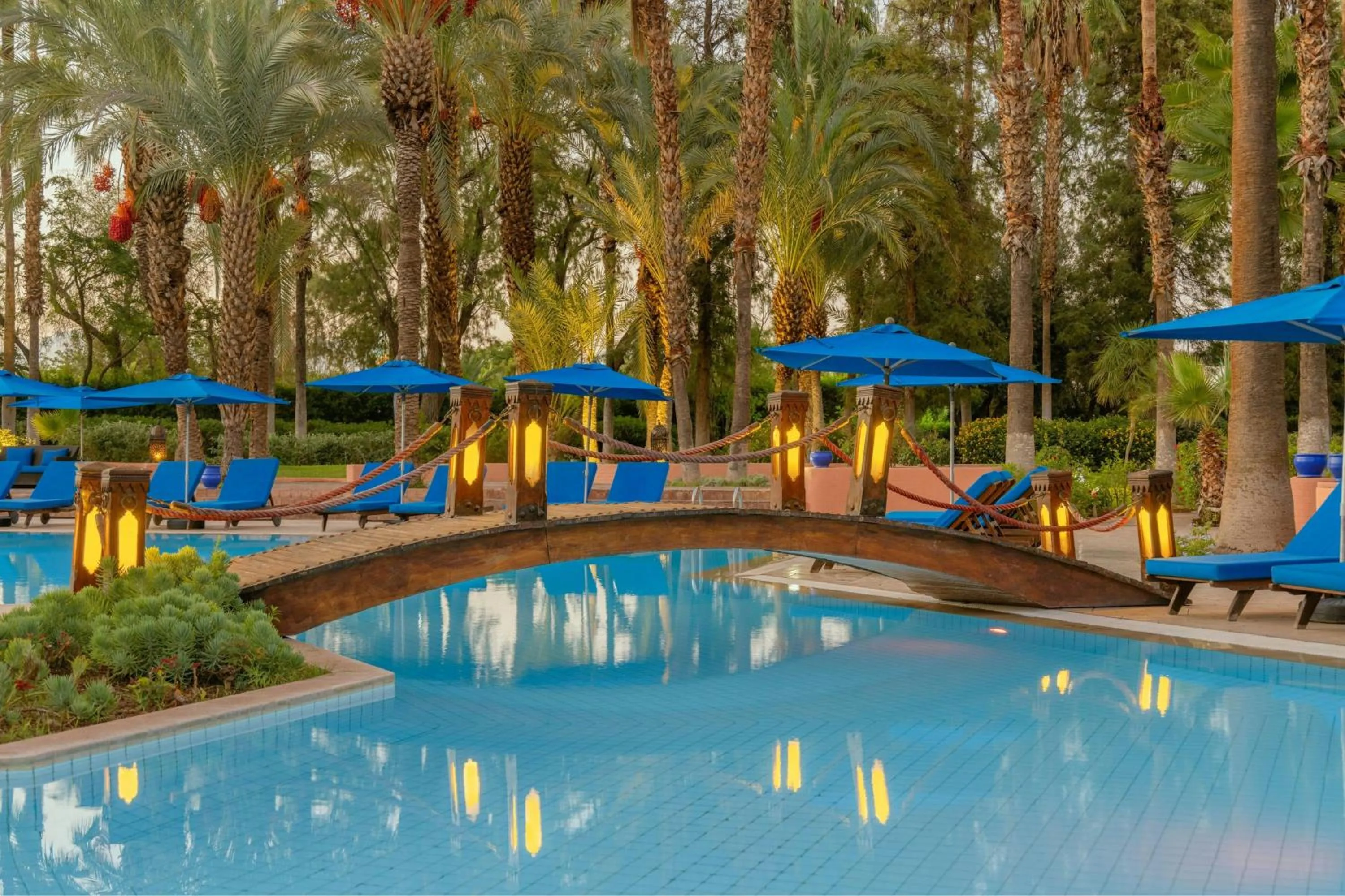 Swimming pool in Le Meridien N'fis