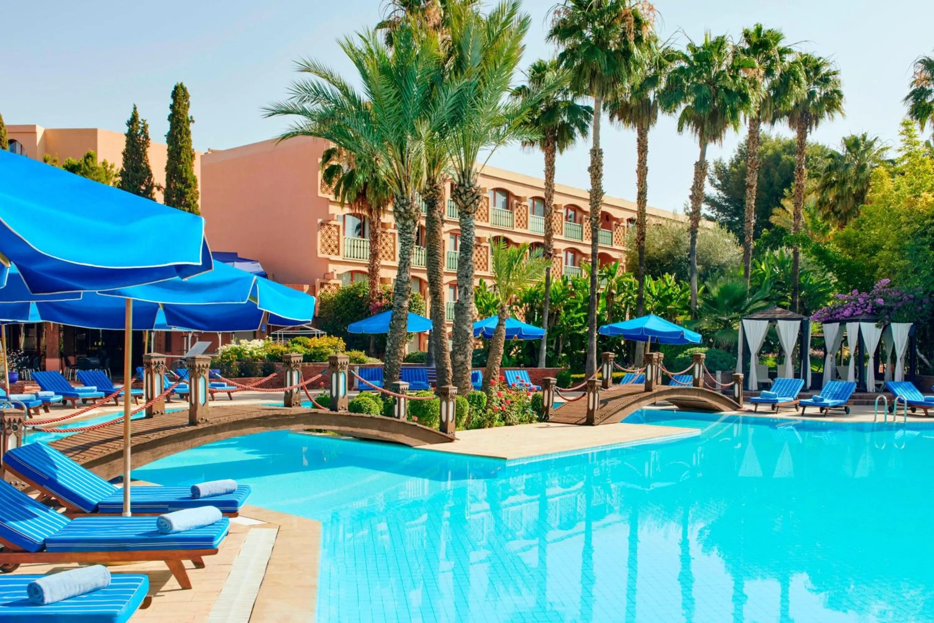 Swimming pool in Le Meridien N'fis