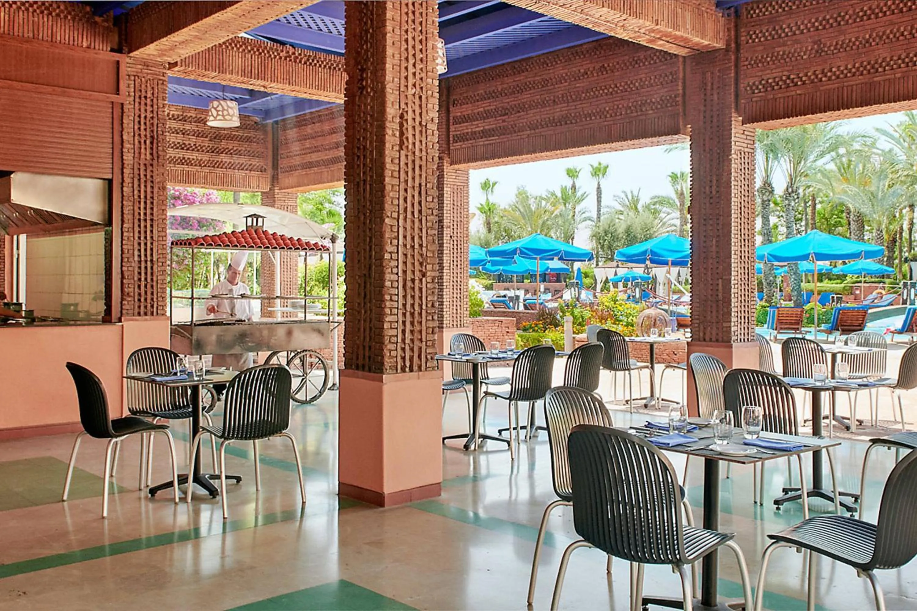 Swimming pool in Le Meridien N'fis