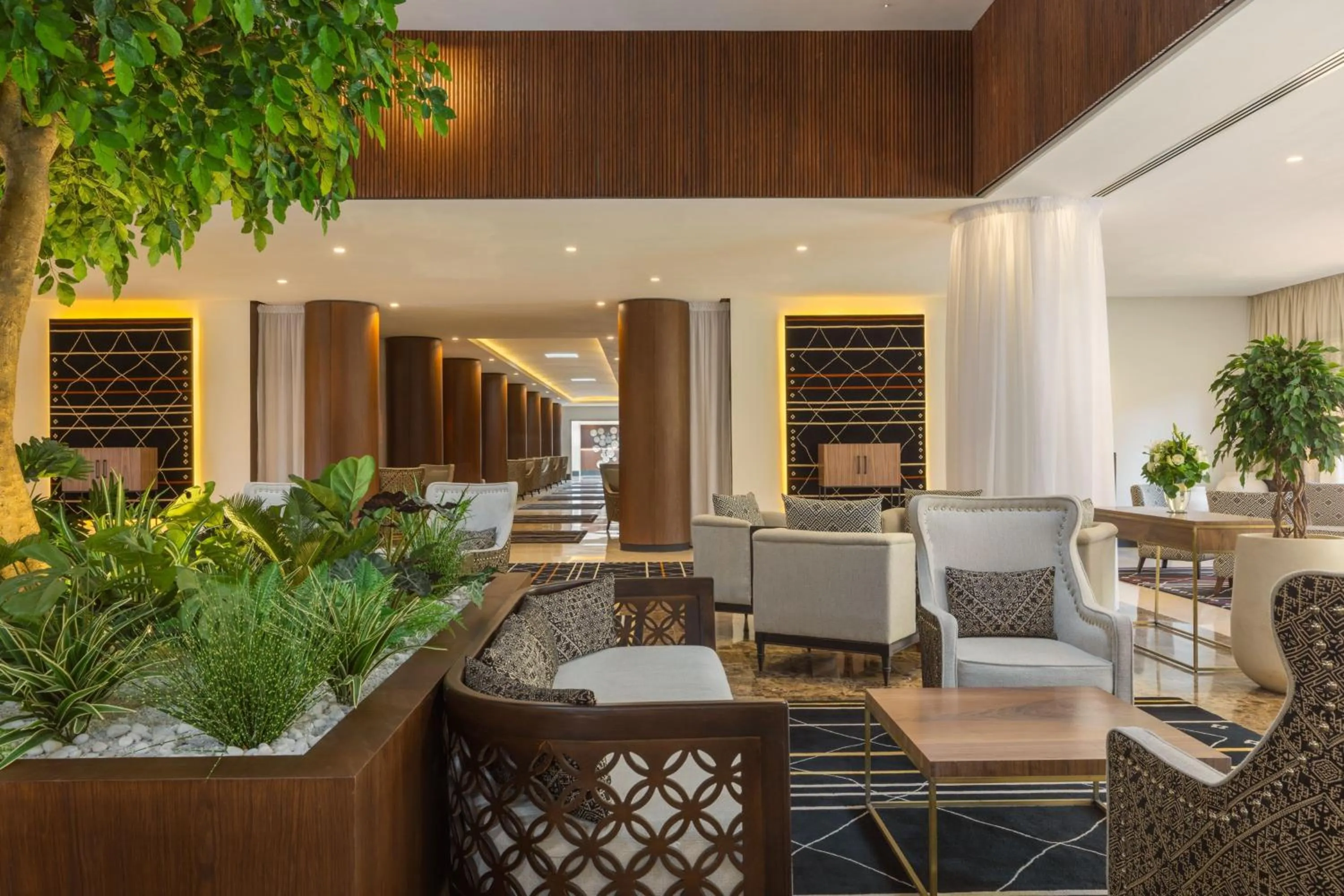 Lobby or reception in Le Meridien N'fis