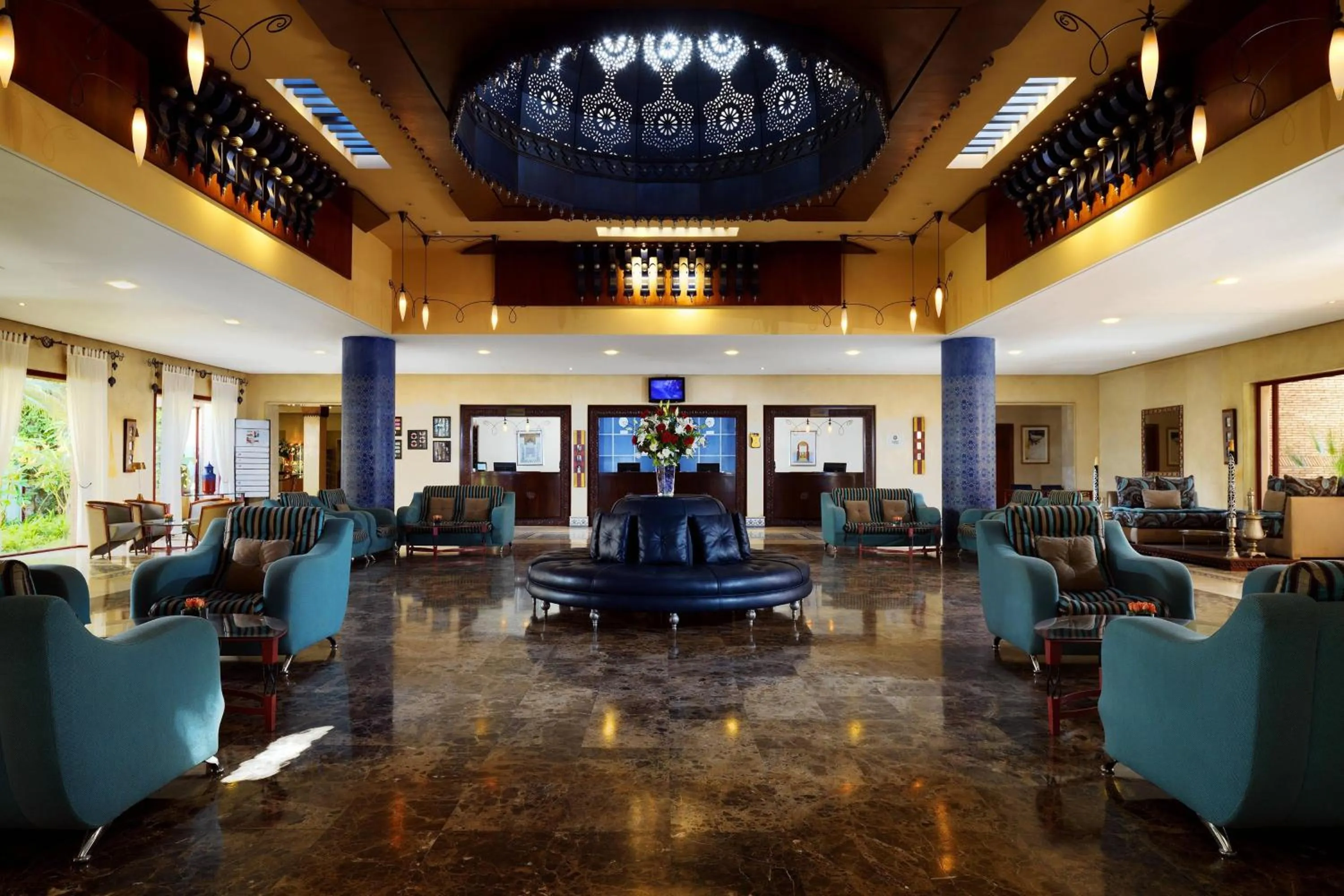 Lobby or reception in Le Meridien N'fis