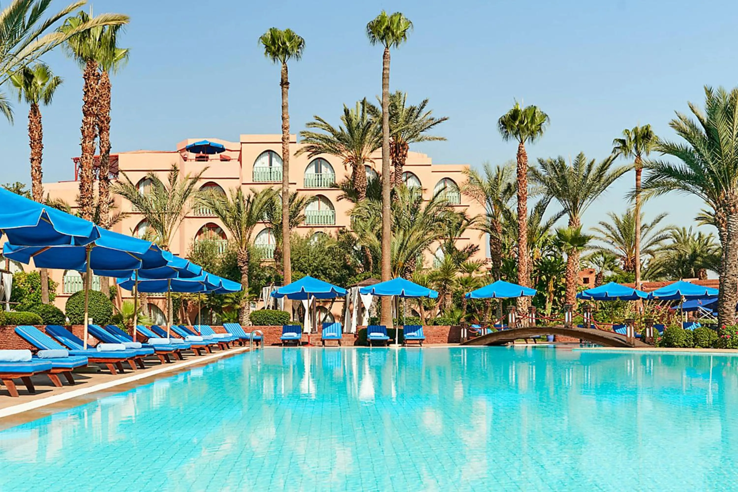 Swimming pool in Le Meridien N'fis