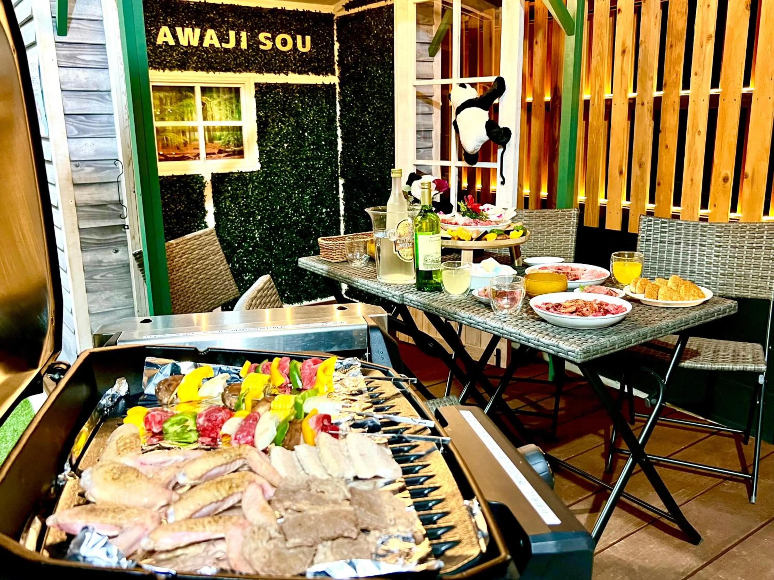 Patio in Rush Awaji Guppy - Seaside Holiday Home - Self Check-In Only