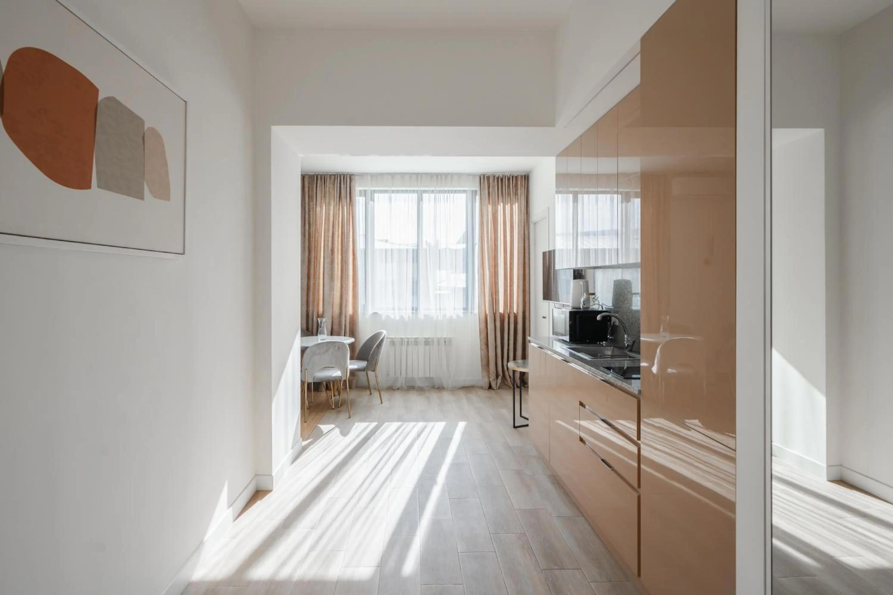 Living room in RIS Opera Apartments Yerevan