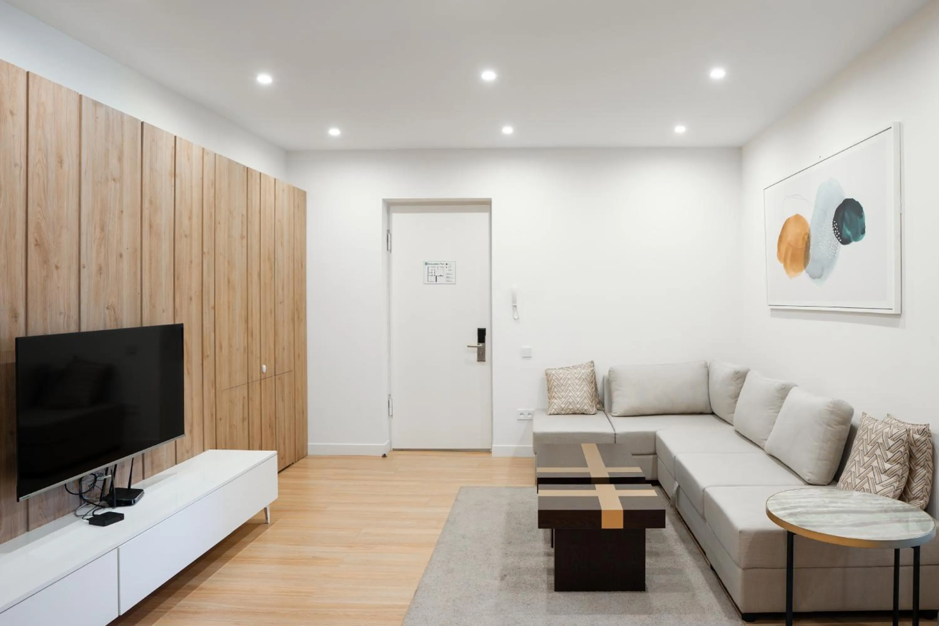 Living room in RIS Opera Apartments Yerevan