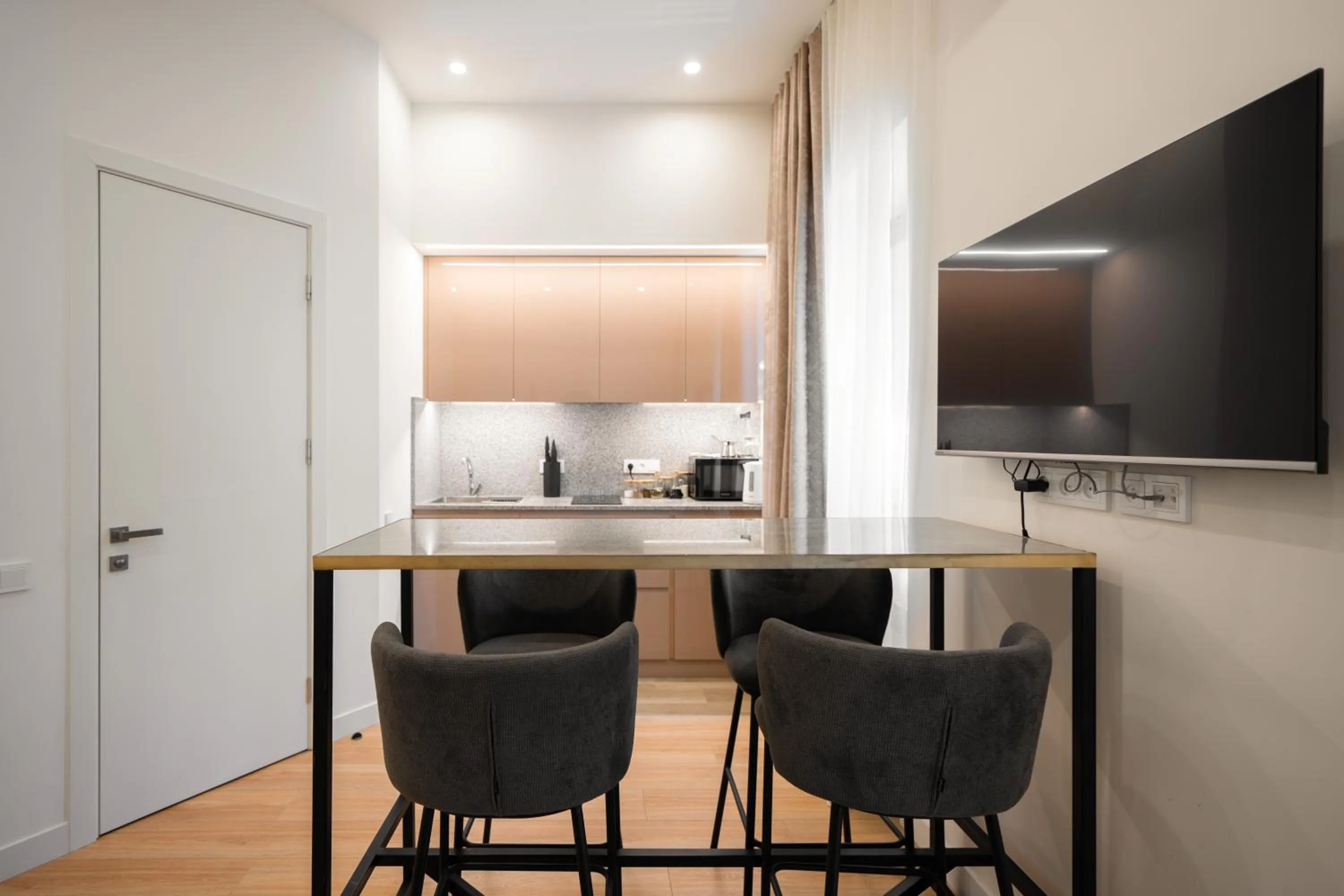 Kitchen or kitchenette in RIS Opera Apartments Yerevan