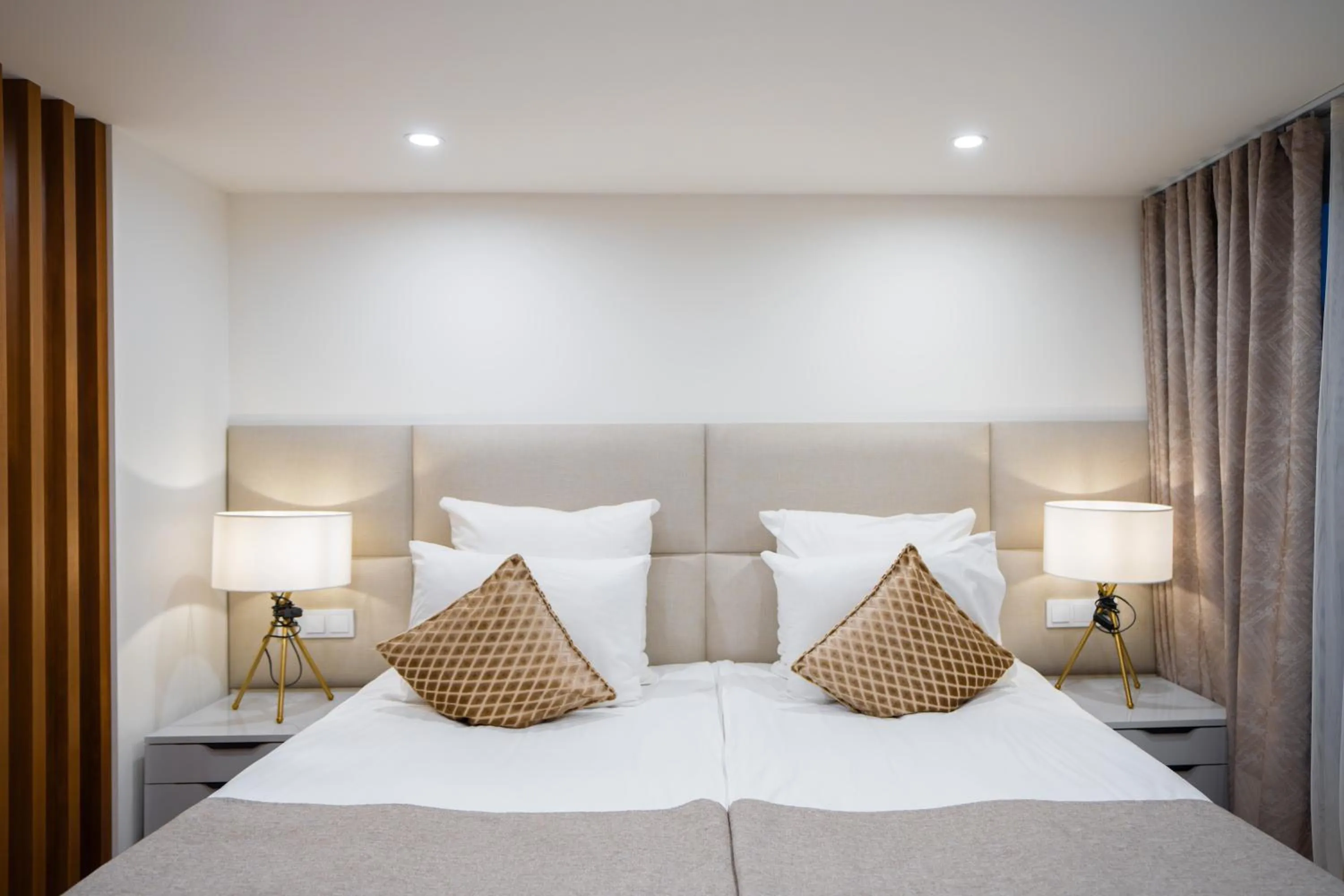 Bed in RIS Opera Apartments Yerevan