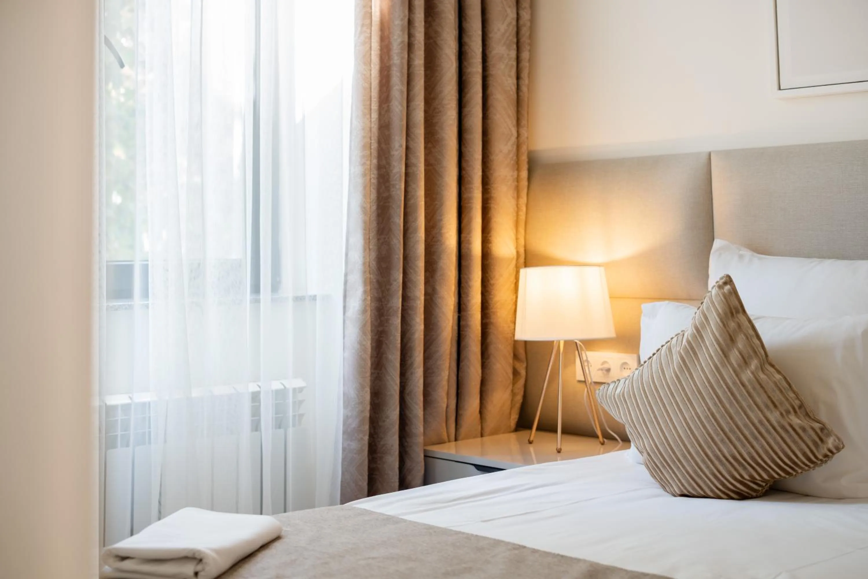 Bedroom, Bed in RIS Opera Apartments Yerevan