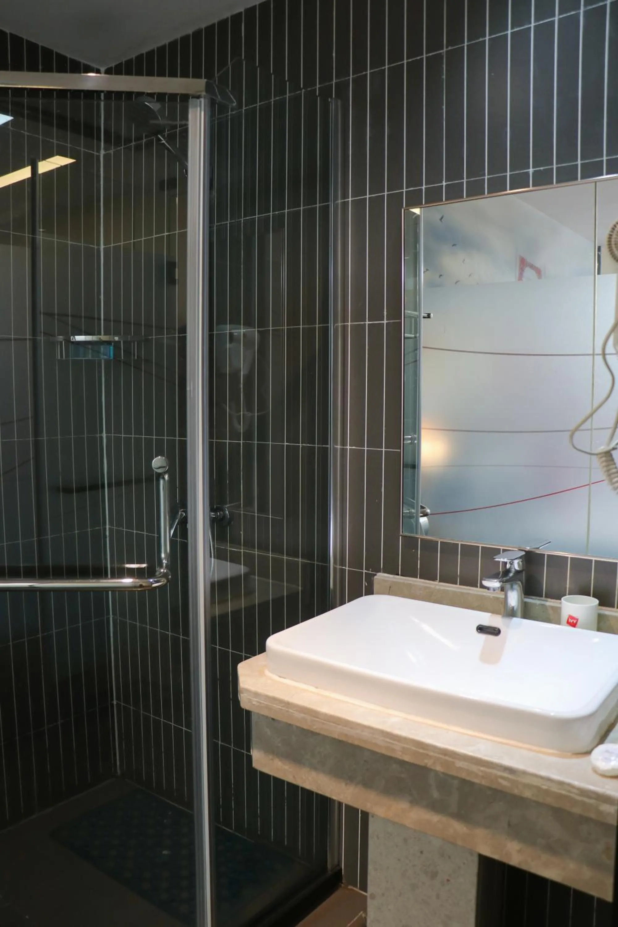 Shower in IVY Hotel Addis Ababa Airport branch