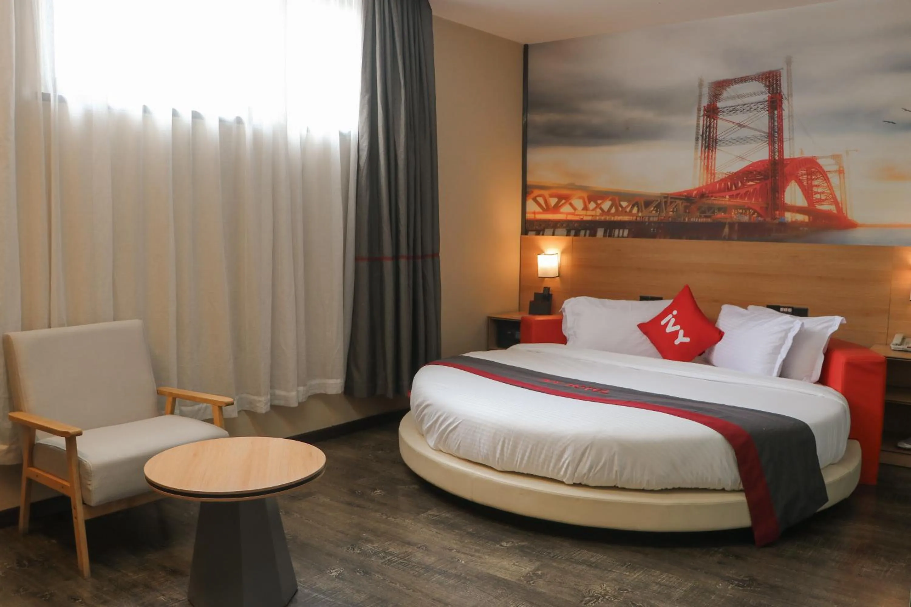 Bed in IVY Hotel Addis Ababa Airport branch