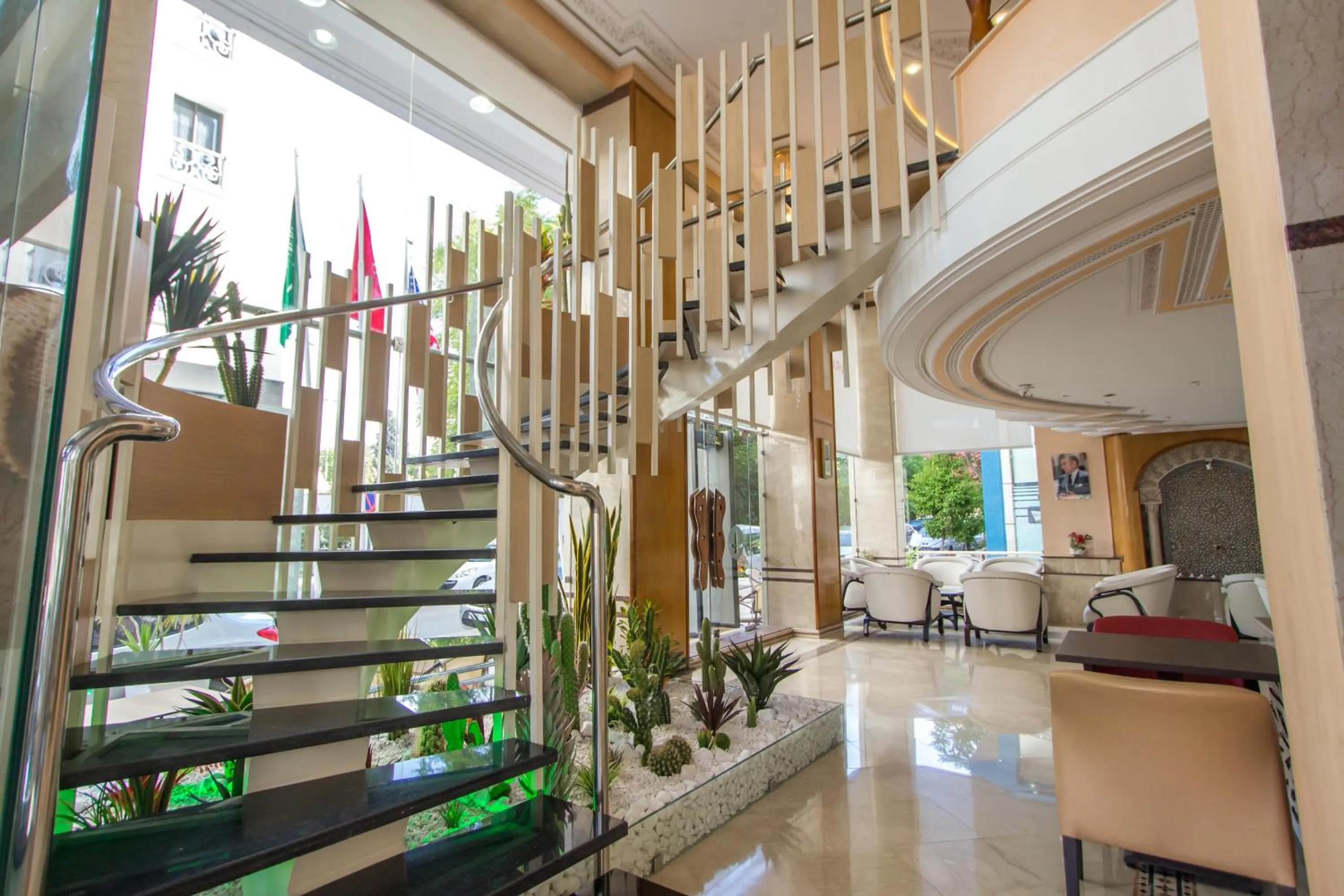 Lobby or reception in Zahrat Al Jabal