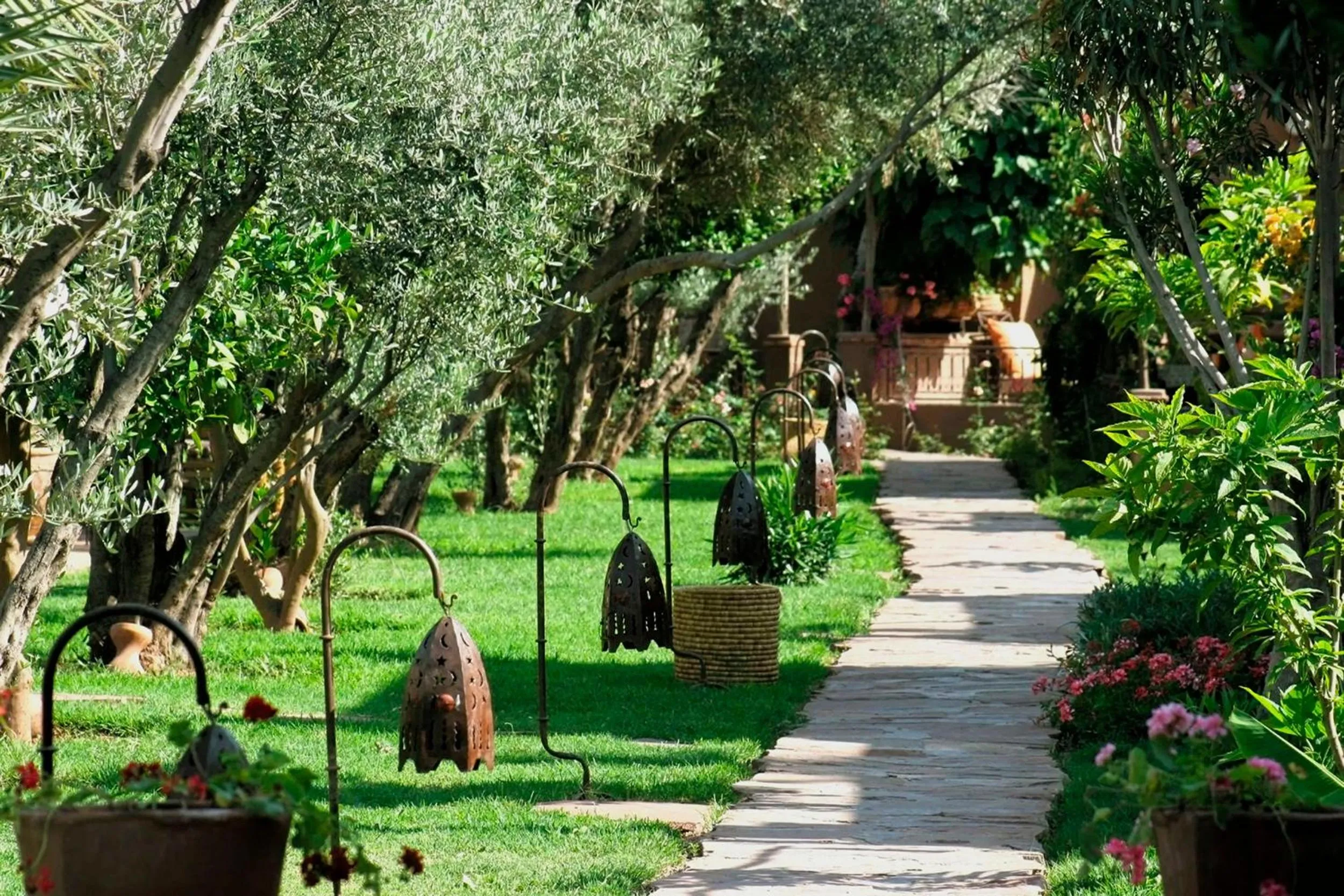 Facade/entrance in Jnane Leila