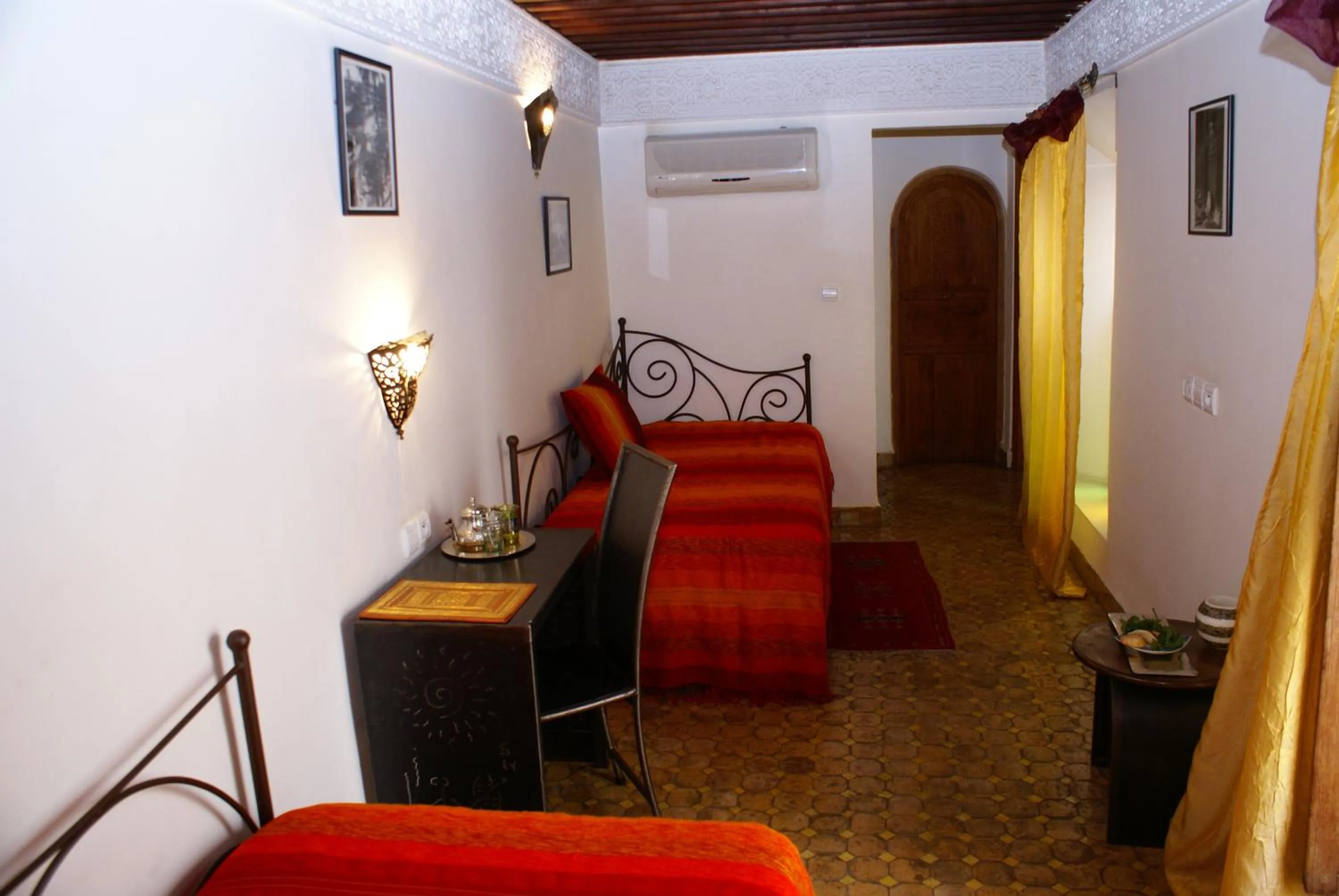 Seating area in Riad Attarine