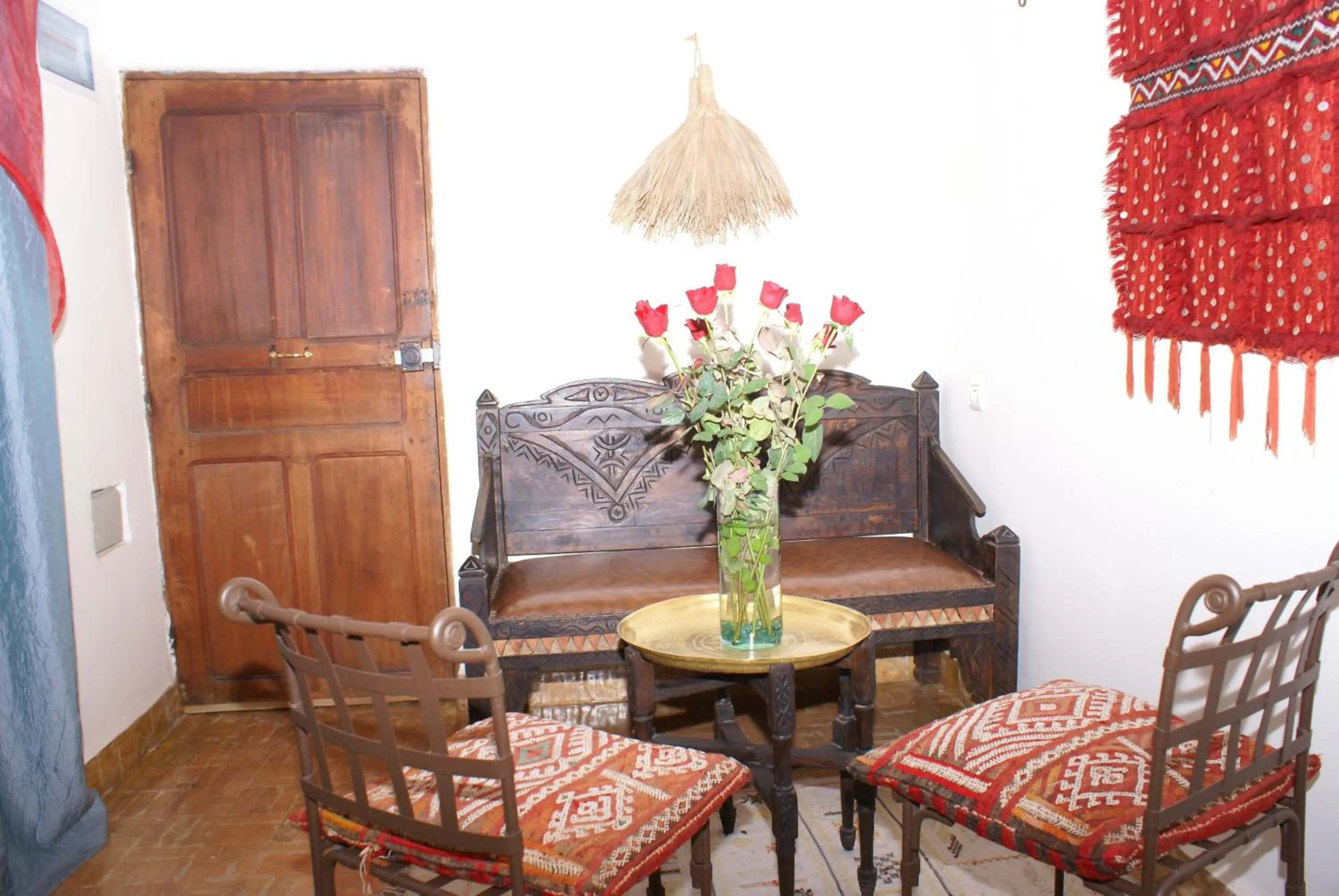 Seating area in Riad Attarine