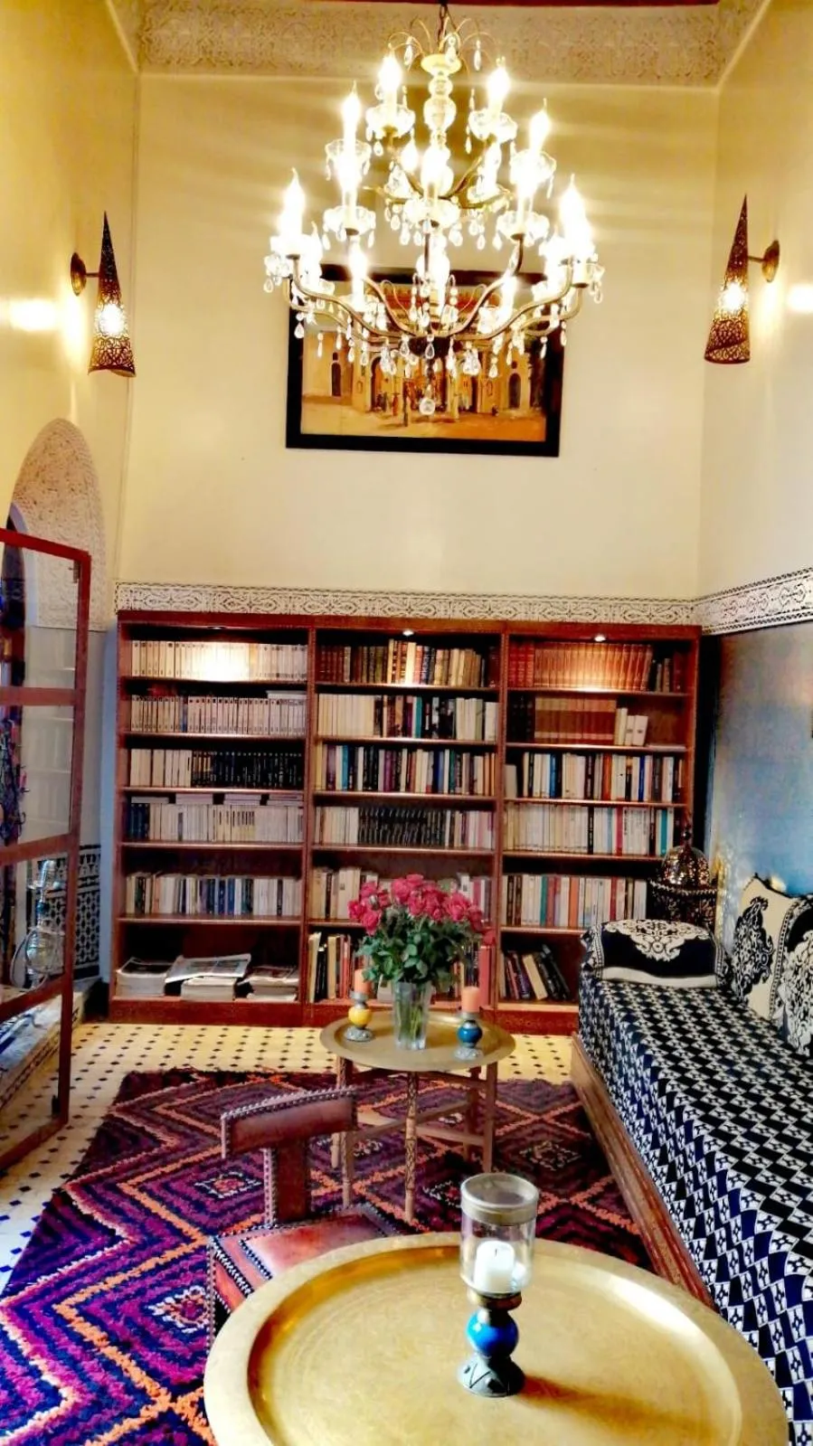 Living room in Riad Attarine